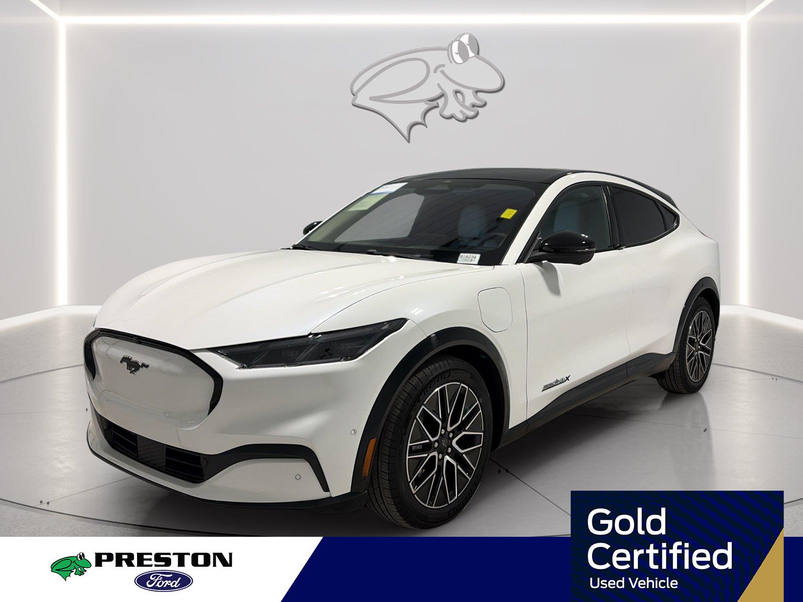 Star White Metallic Tri-Coat 2024 Ford Mustang Mach-E SUV / Crossover All-Wheel Drive 1-Speed Dual Clutch