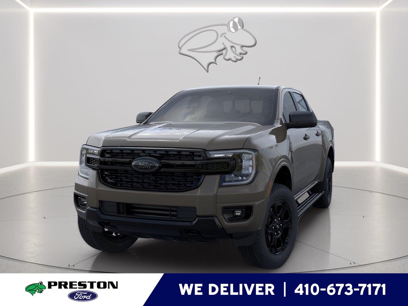 Marsh Gray 2026 Ford Ranger Pickup Truck Four-Wheel Drive Automatic