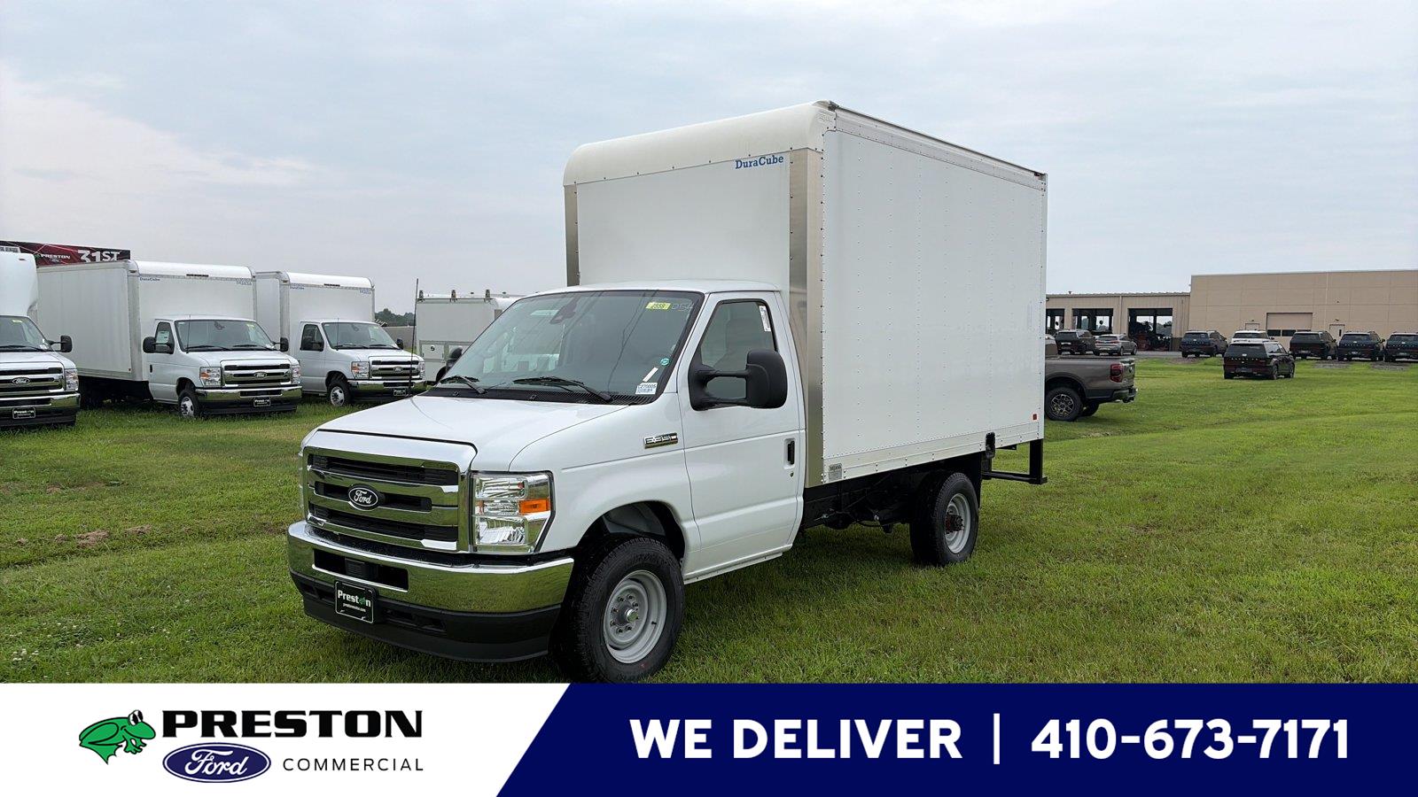 Oxford White 2027 Ford E-Series Chassis Pickup Truck Rear-Wheel Drive 6-Speed Automatic