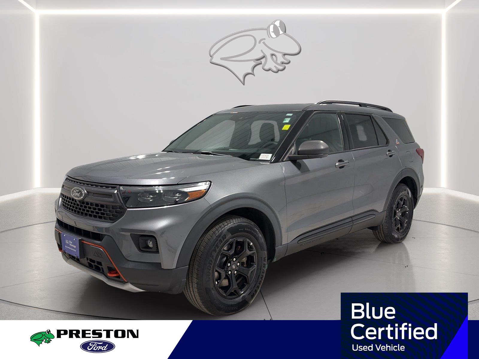 Carbonized Gray 2022 Ford Explorer SUV / Crossover All-Wheel Drive Automatic