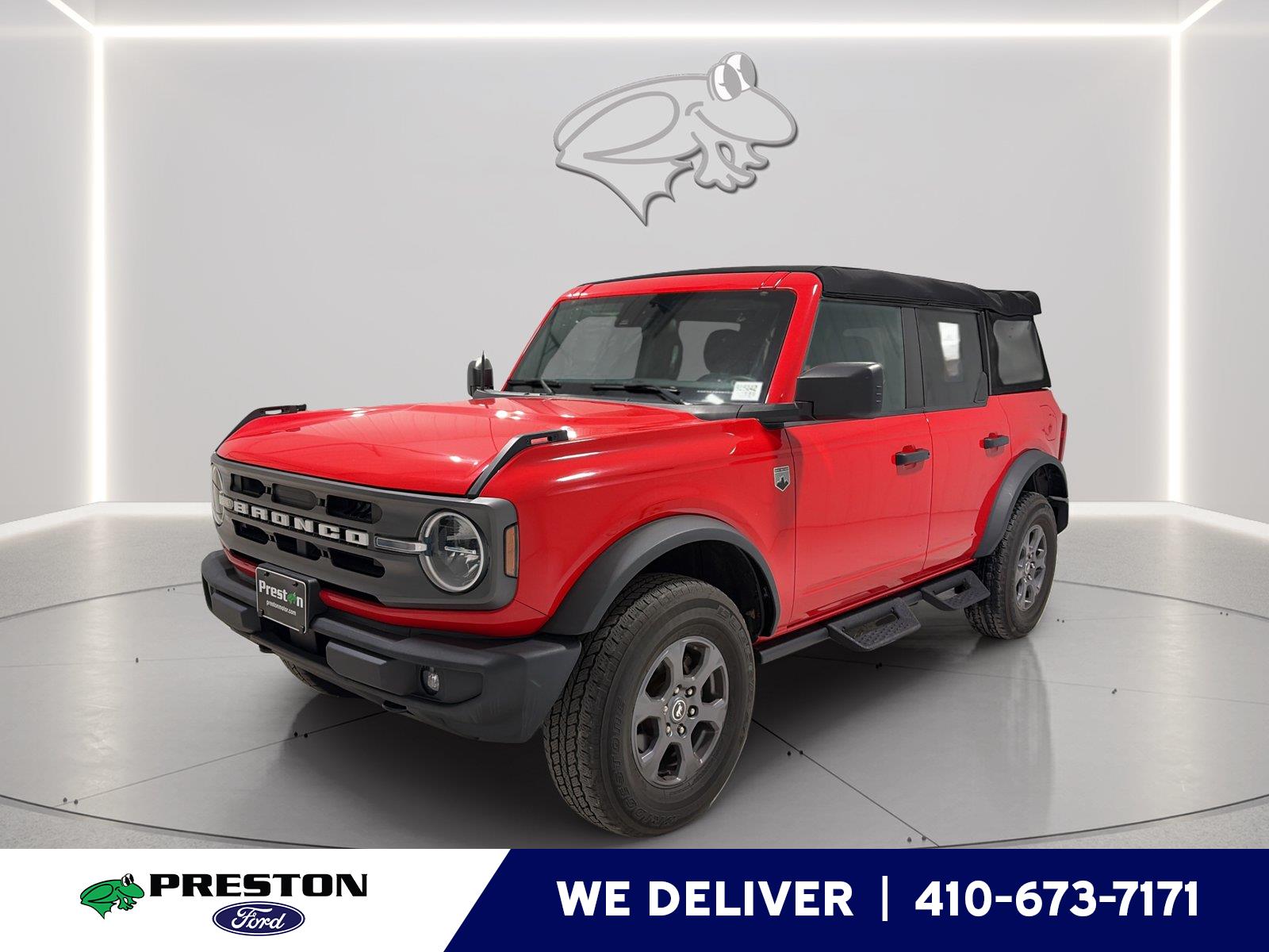 Race Red 2023 Ford Bronco SUV / Crossover Four-Wheel Drive Automatic