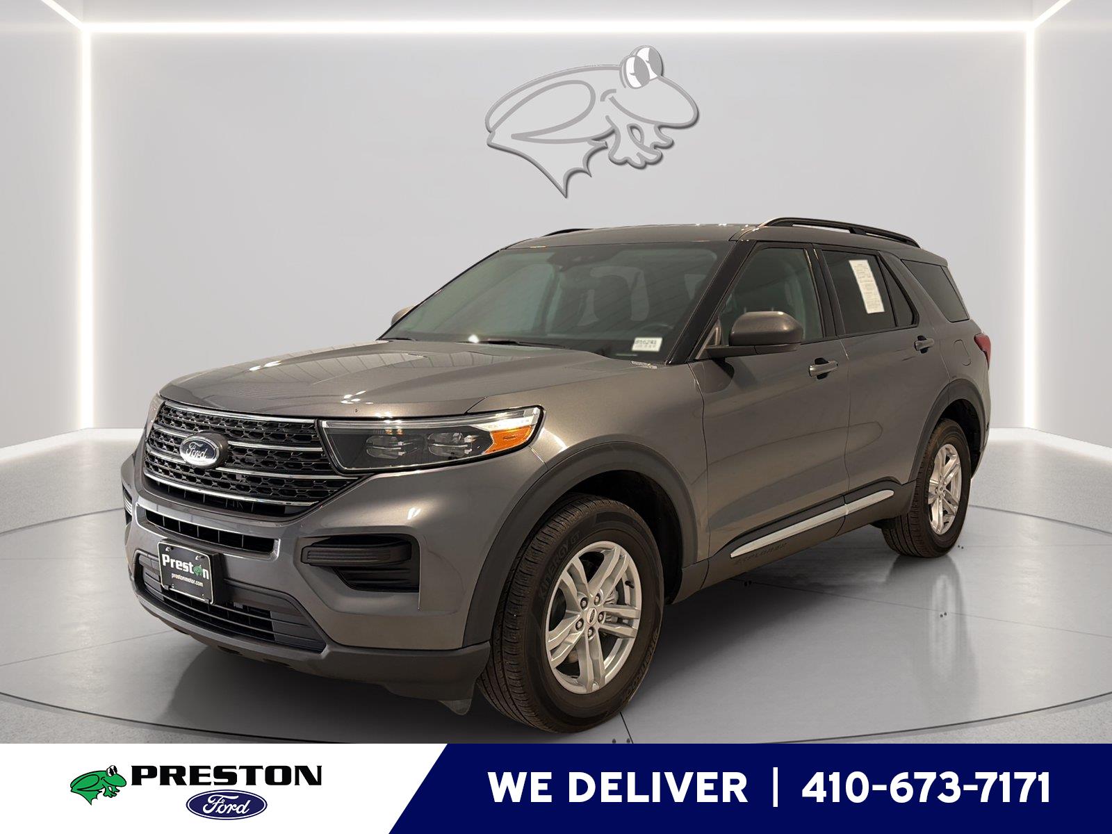 Carbonized Gray 2023 Ford Explorer SUV / Crossover All-Wheel Drive Automatic
