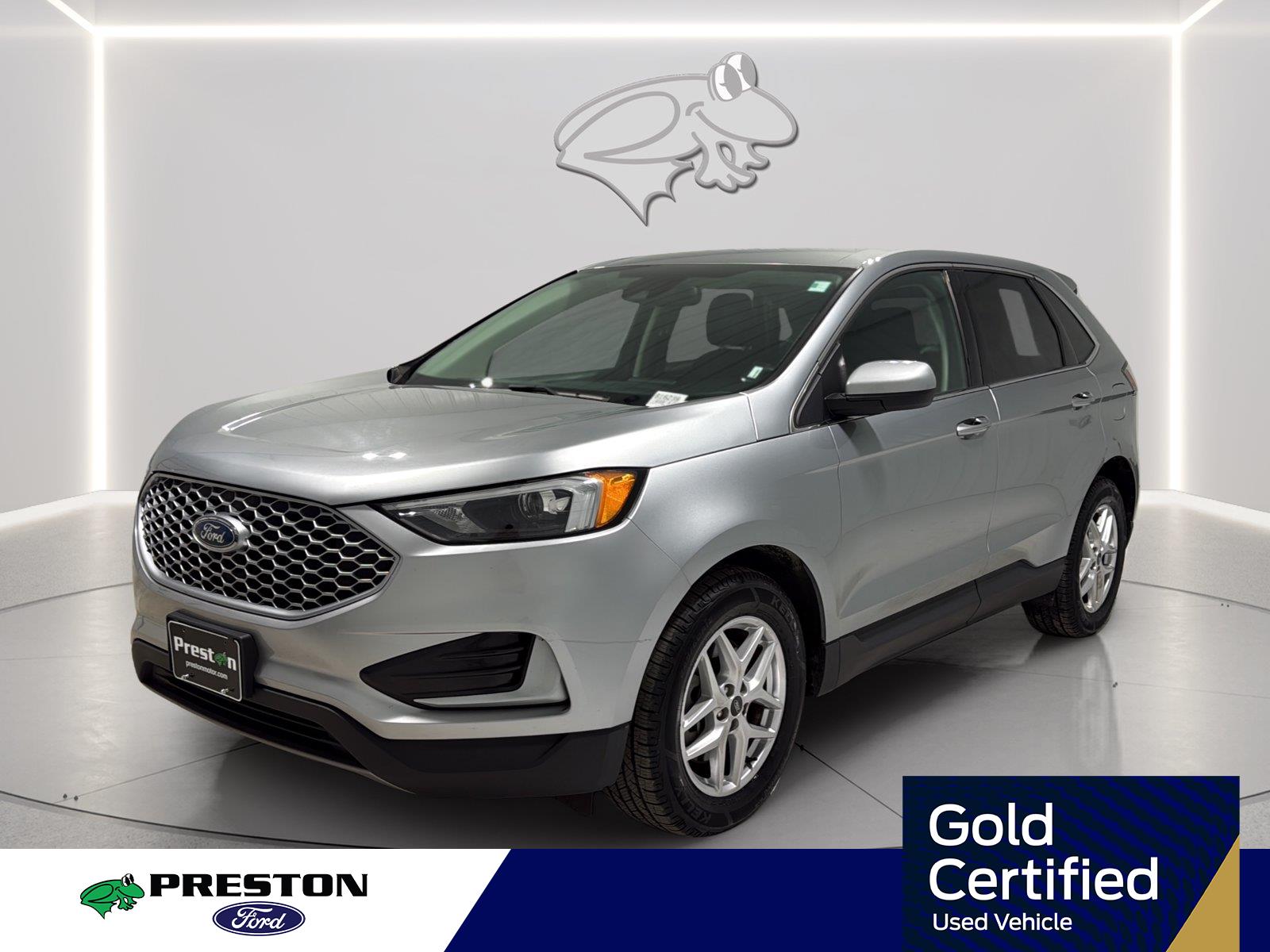 Iconic Silver 2024 Ford Edge SUV / Crossover All-Wheel Drive 8-Speed Automatic