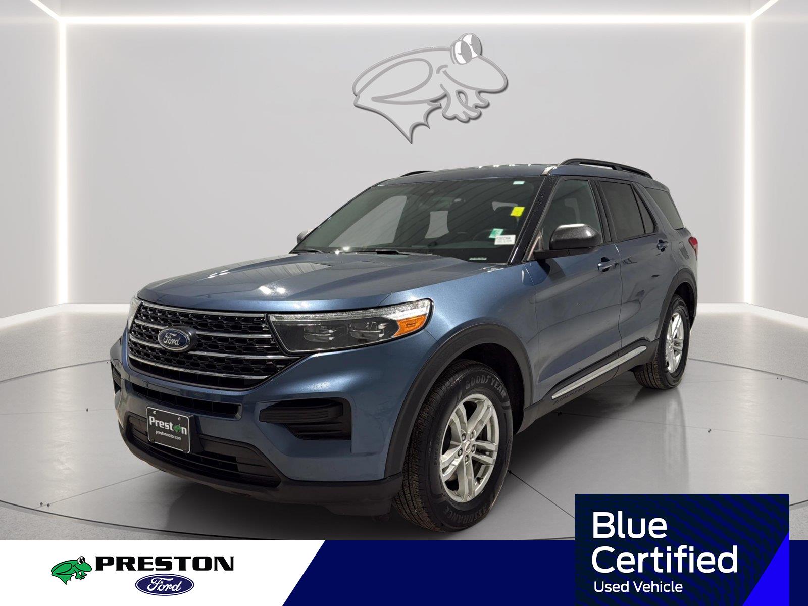 Blue 2020 Ford Explorer SUV / Crossover All-Wheel Drive Automatic
