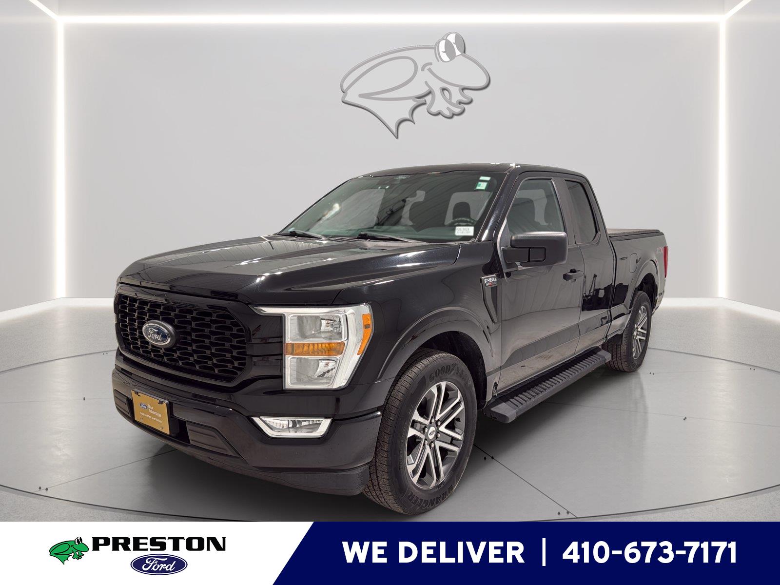Agate Black 2021 Ford F-150 Pickup Truck 4X2 Automatic