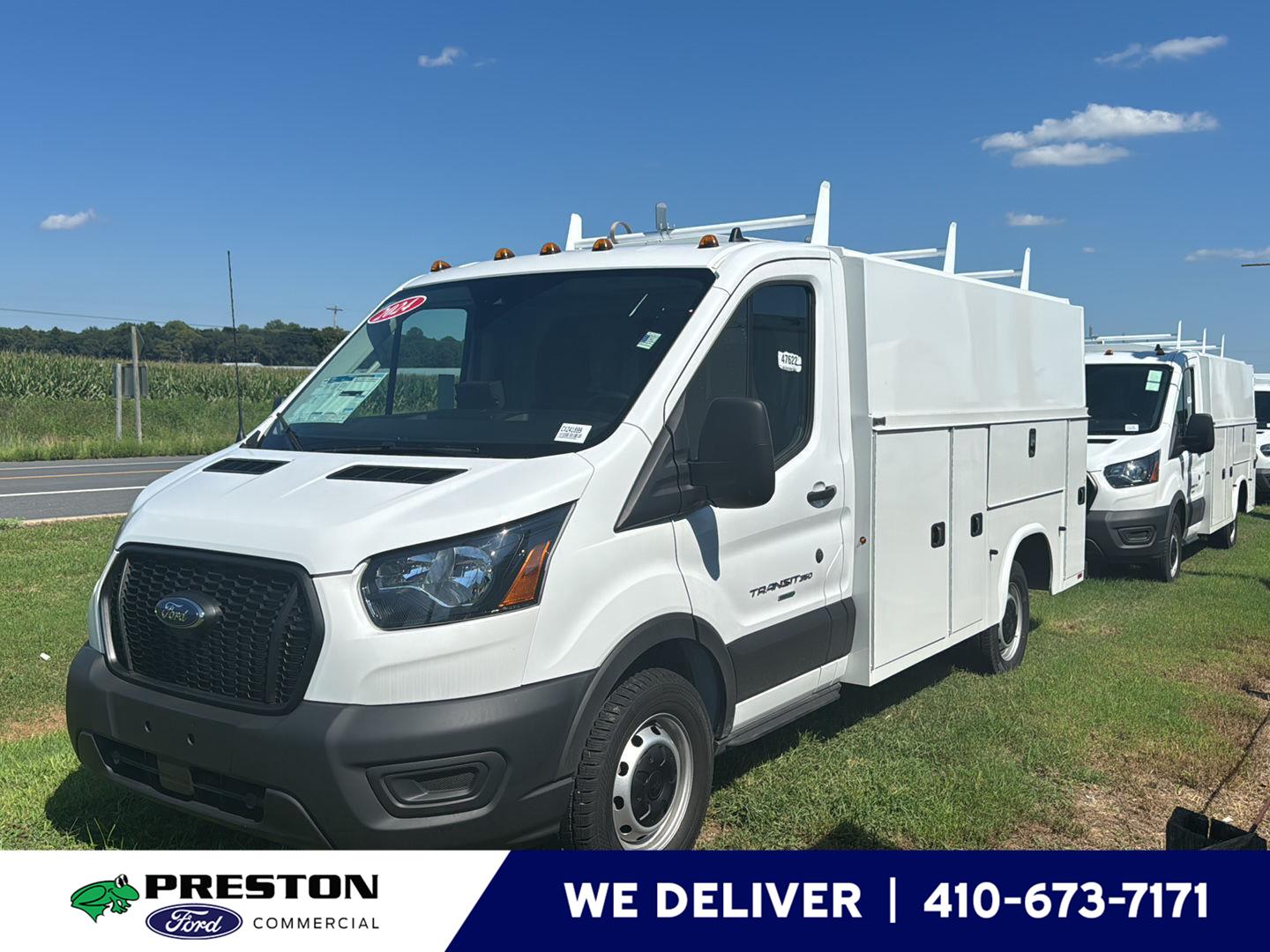 Oxford White 2024 Ford Transit Chassis Van Rear-Wheel Drive Automatic