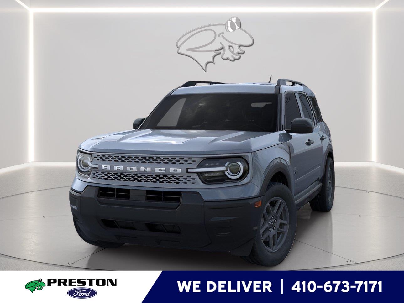 Blue (Azure Gray Metallic Tri-Coat) 2026 Ford Bronco Sport SUV / Crossover All-Wheel Drive 8-Speed Automatic