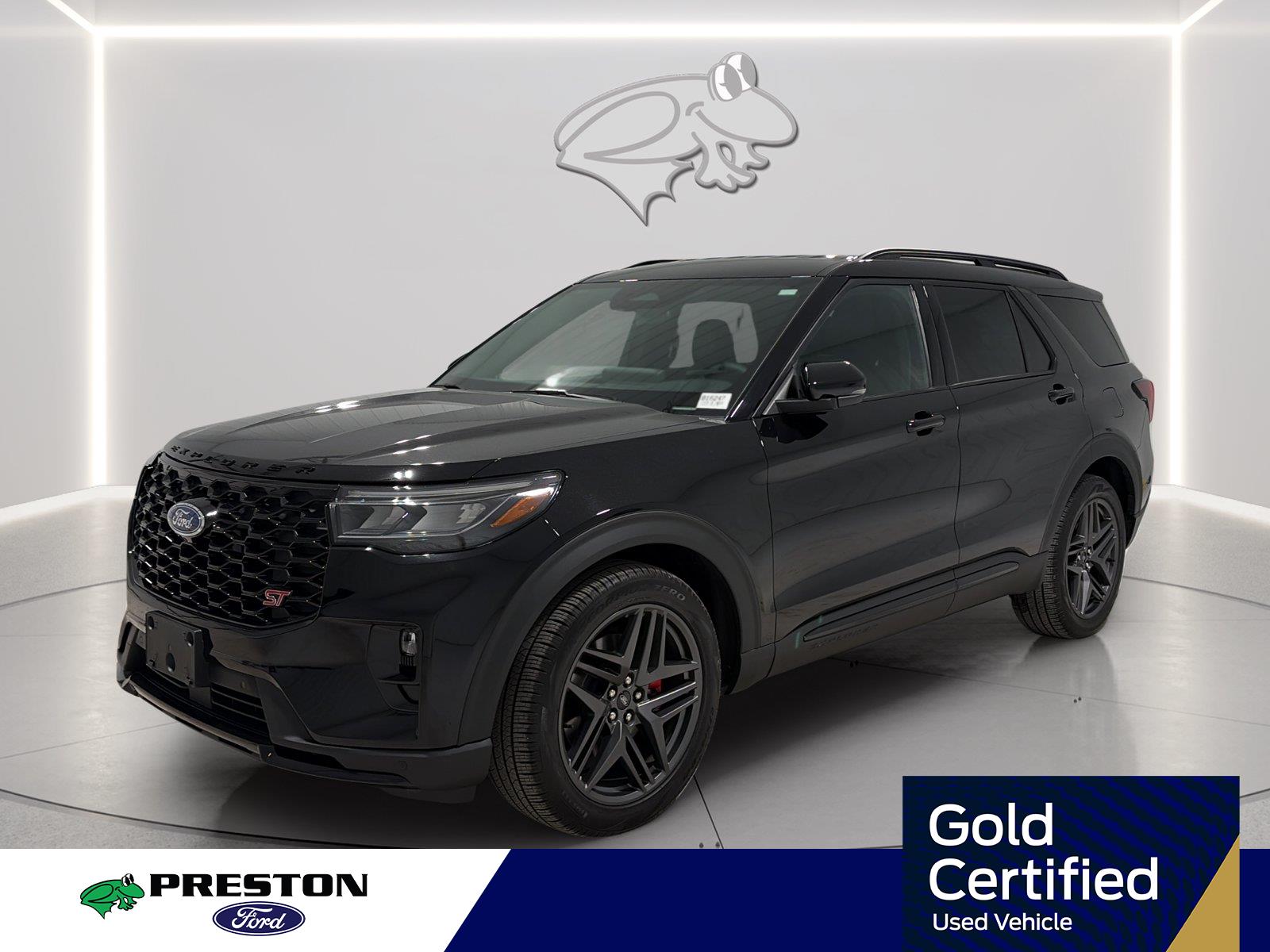 Agate Black 2025 Ford Explorer SUV / Crossover All-Wheel Drive Automatic