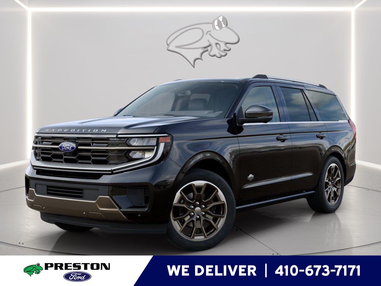 Agate Black 2027 Ford Expedition SUV / Crossover Four-Wheel Drive Automatic