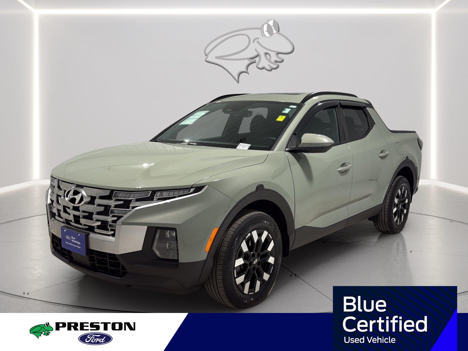 Sage Gray 2023 Hyundai Santa Cruz Pickup Truck All-Wheel Drive Automatic