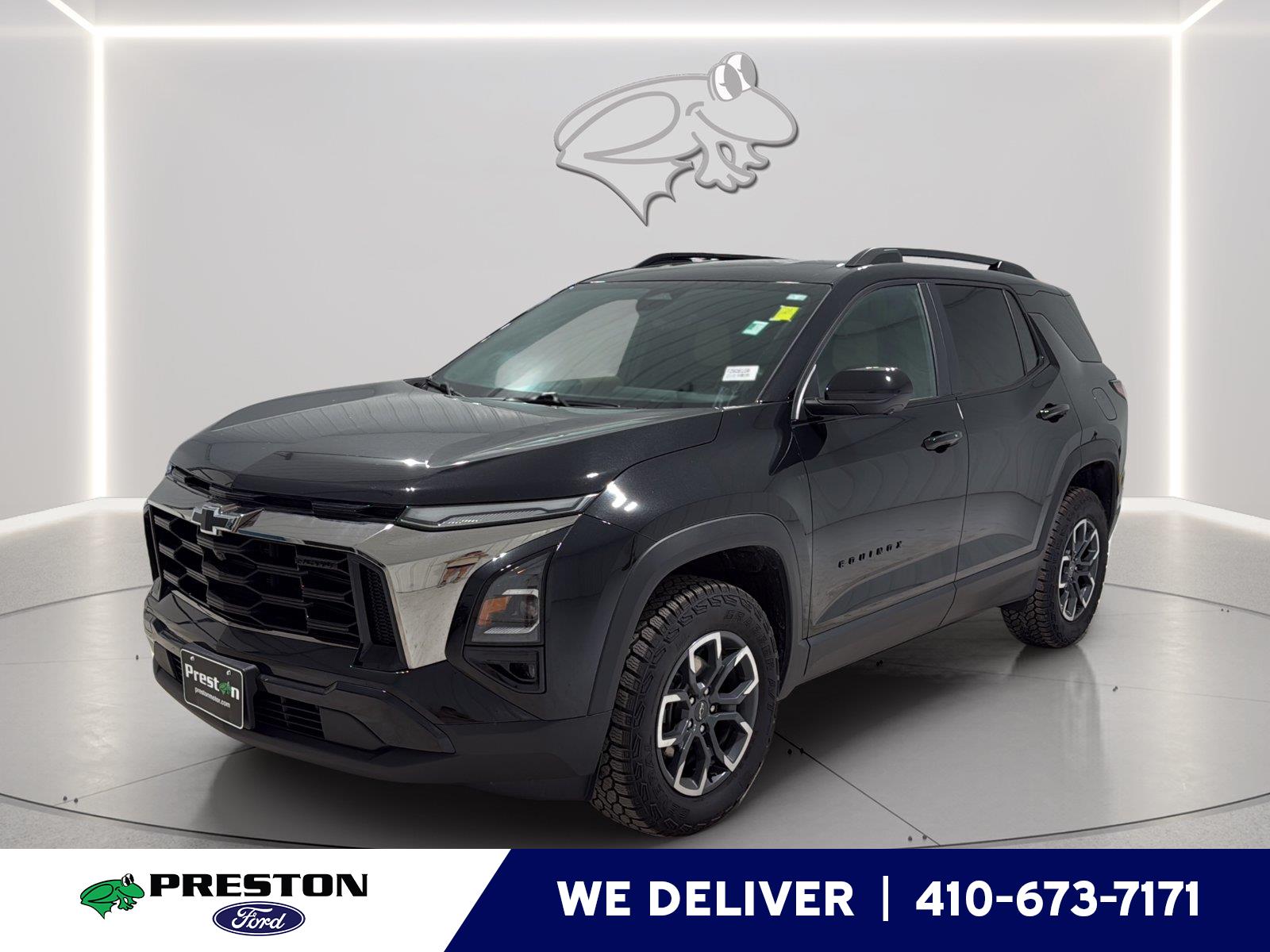 Mosaic Black Metallic 2026 Chevrolet Equinox SUV / Crossover Front-Wheel Drive Continuously Variable Transmission