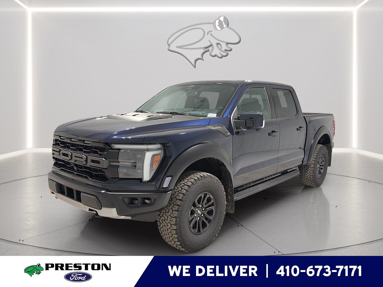 Antimatter Blue 2025 Ford F-150 Pickup Truck Four-Wheel Drive Automatic