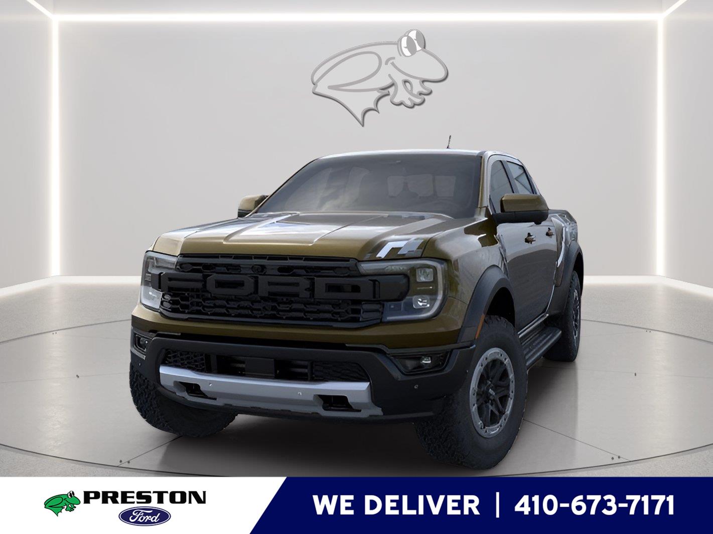 Shelter Green 2026 Ford Ranger Pickup Truck Four-Wheel Drive Automatic