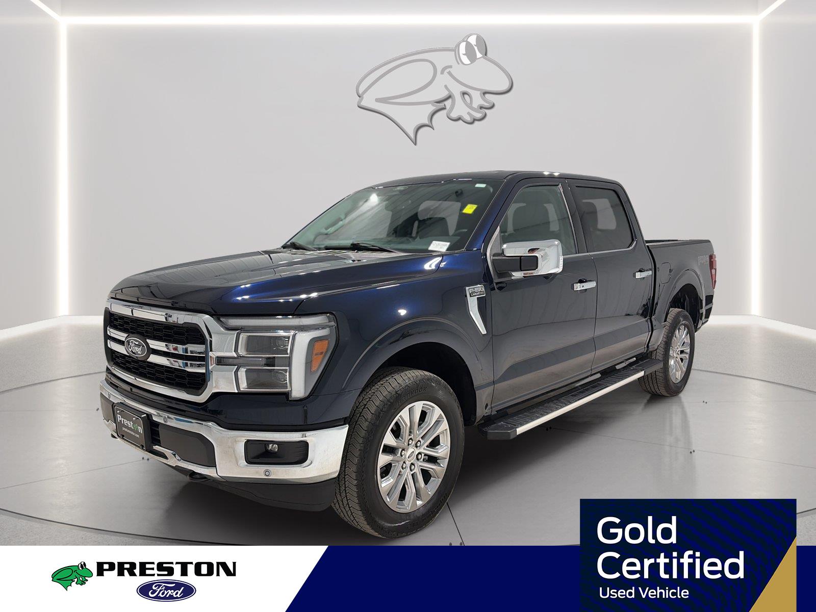 Antimatter Blue 2025 Ford F-150 Pickup Truck Four-Wheel Drive Automatic