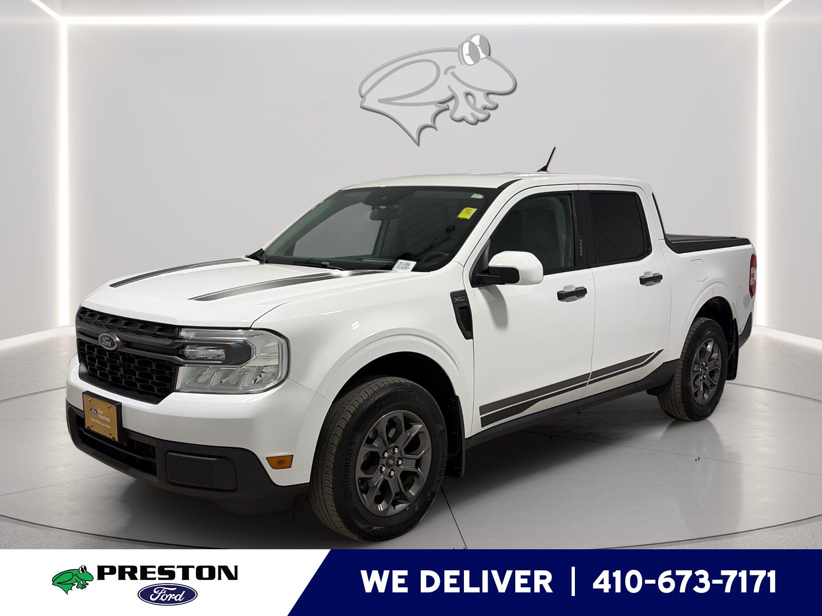 Oxford White 2023 Ford Maverick Pickup Truck 8-Speed Automatic