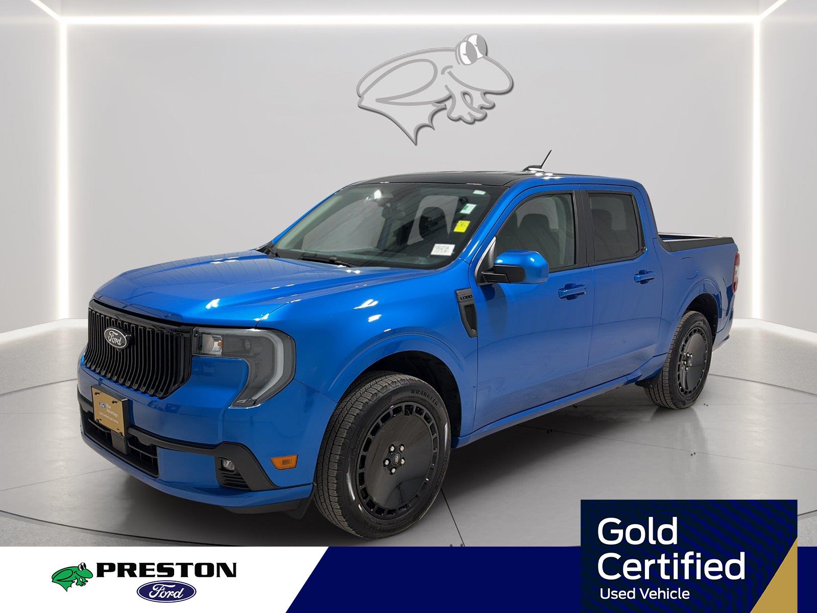 Velocity Blue 2025 Ford Maverick Pickup Truck All-Wheel Drive 7-Speed Automatic