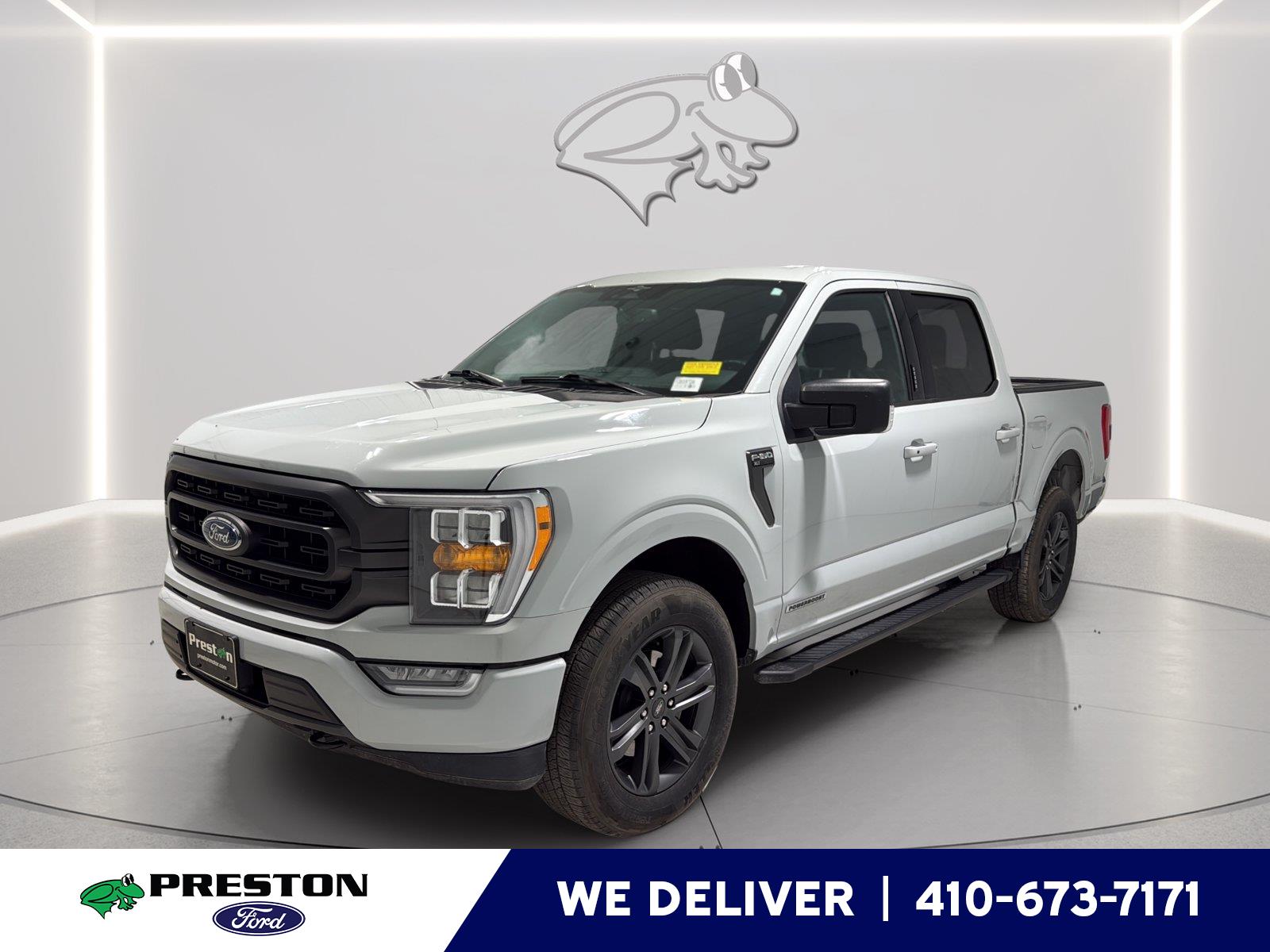 Avalanche Gray 2023 Ford F-150 Pickup Truck Four-Wheel Drive Automatic