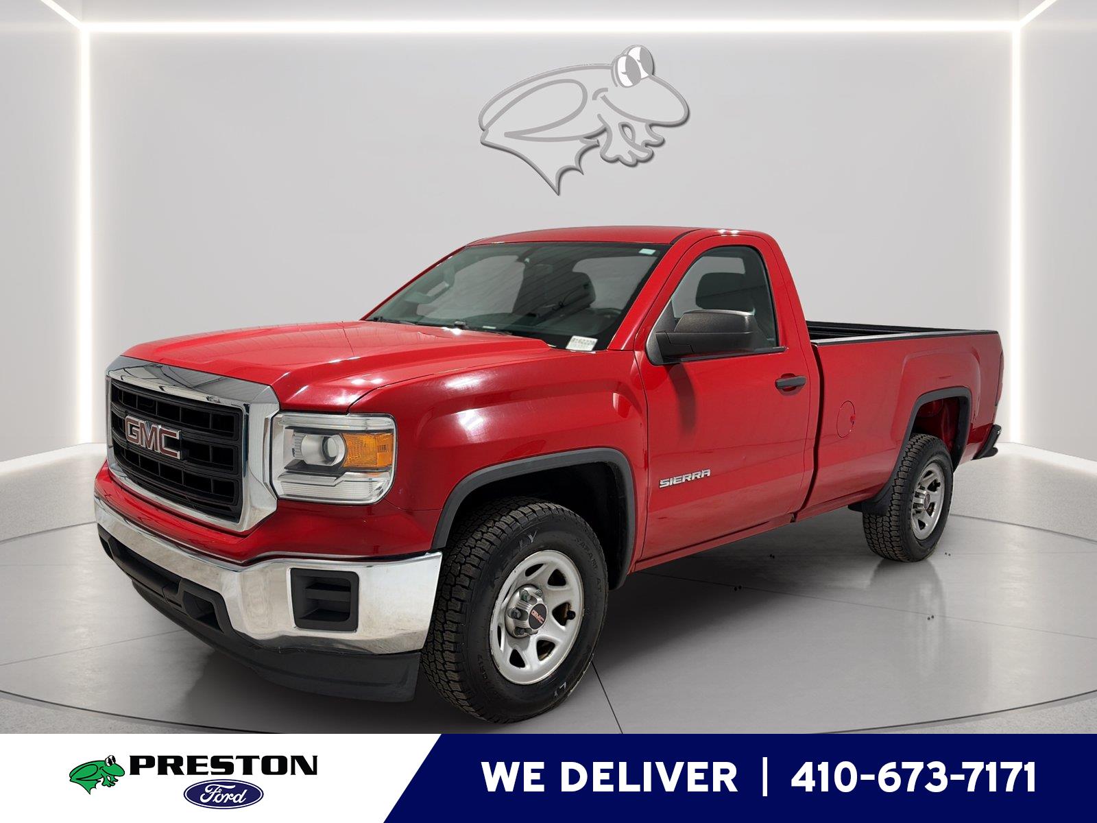 Fire Red 2014 GMC Sierra 1500 Pickup Truck 4X2 6-Speed Automatic