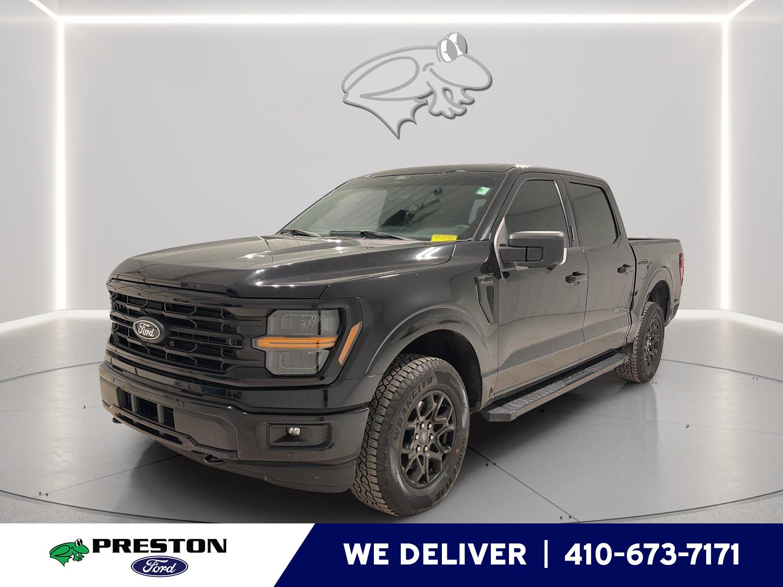 Agate Black 2024 Ford F-150 Pickup Truck Four-Wheel Drive Automatic