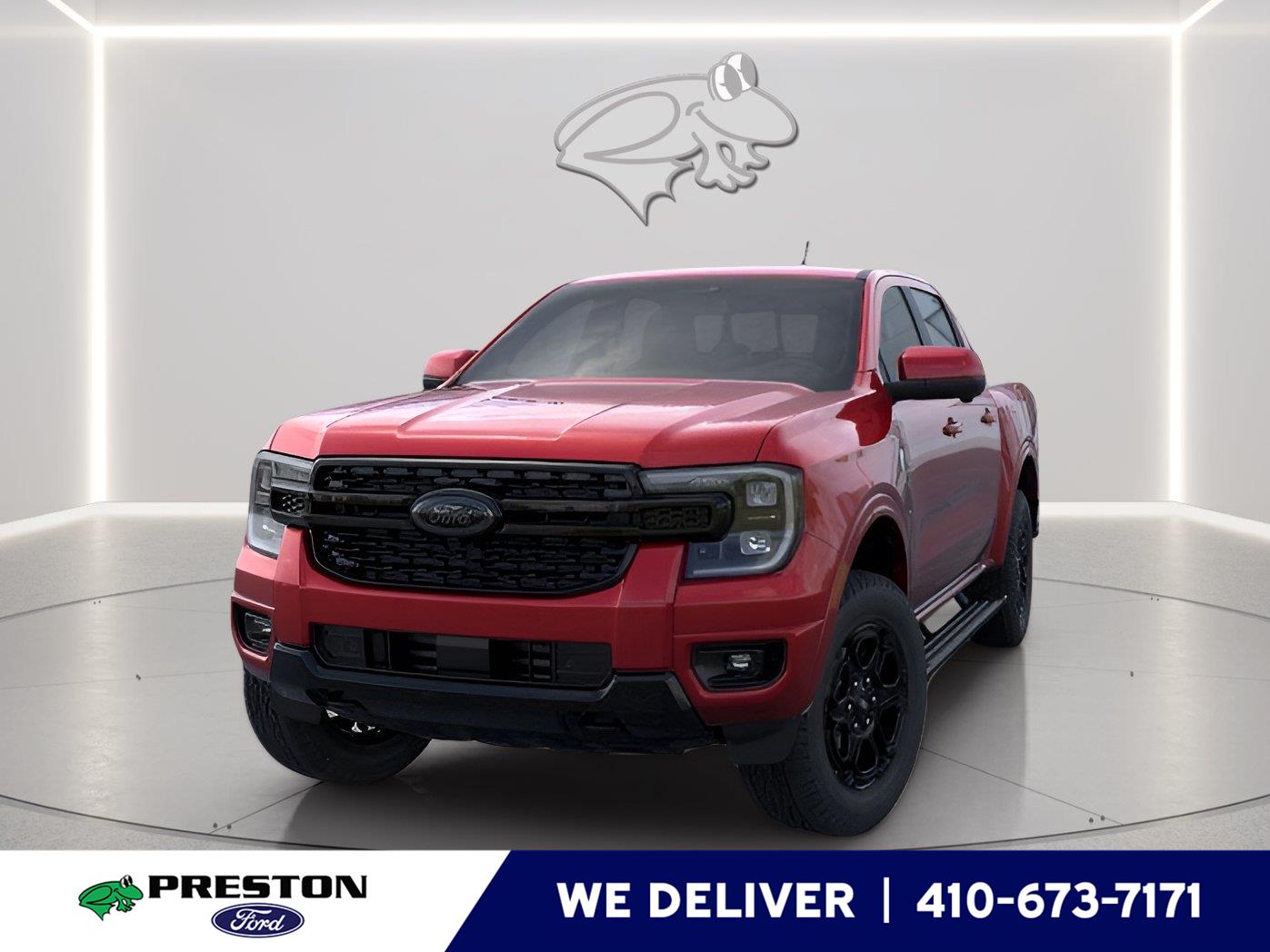 Ruby Red Metallic Tinted Clearcoat 2026 Ford Ranger Pickup Truck Four-Wheel Drive Automatic
