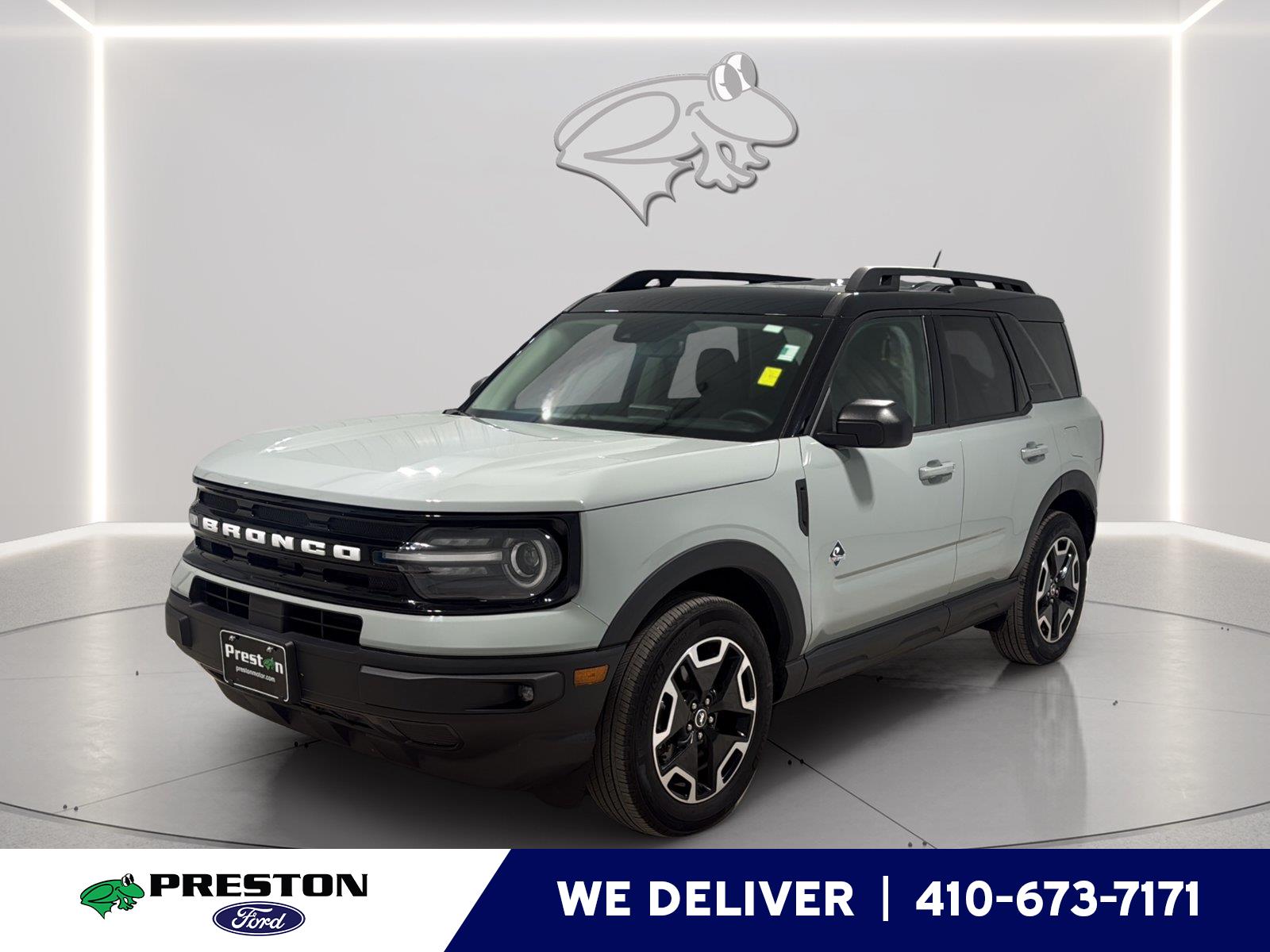 Cactus Gray 2024 Ford Bronco Sport SUV / Crossover All-Wheel Drive 8-Speed Automatic