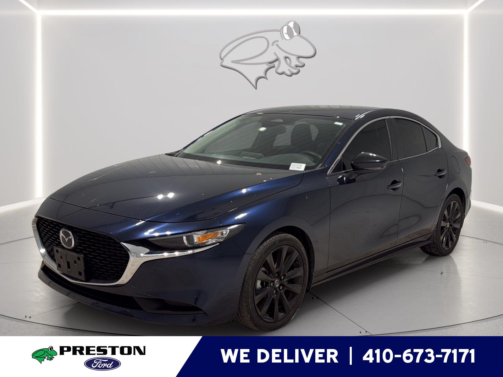 Deep Crystal Blue Mica 2025 Mazda MAZDA3 Sedan Front-Wheel Drive Automatic