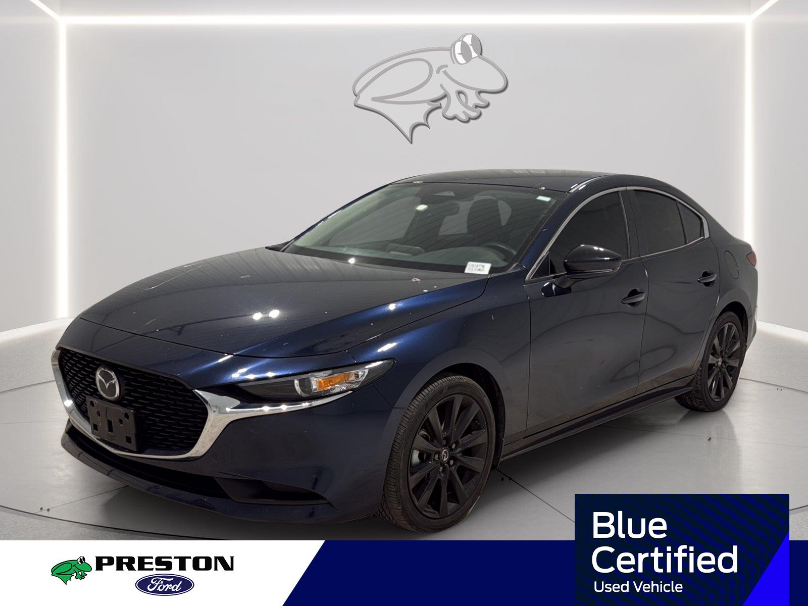Deep Crystal Blue Mica 2025 Mazda MAZDA3 Sedan Front-Wheel Drive Automatic