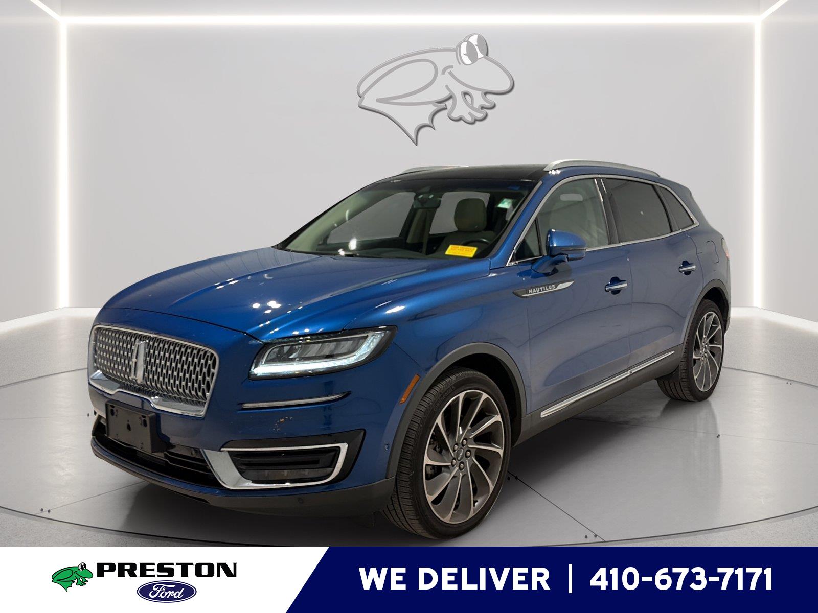 Artisan Blue 2020 Lincoln Nautilus SUV / Crossover All-Wheel Drive 8-Speed Automatic