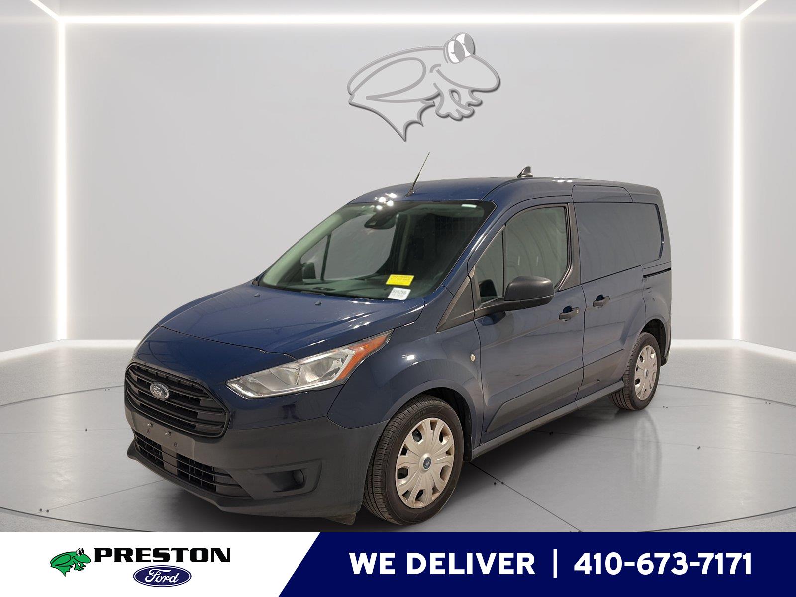 Dark Blue 2019 Ford Transit Connect Van Front-Wheel Drive 8-Speed Automatic