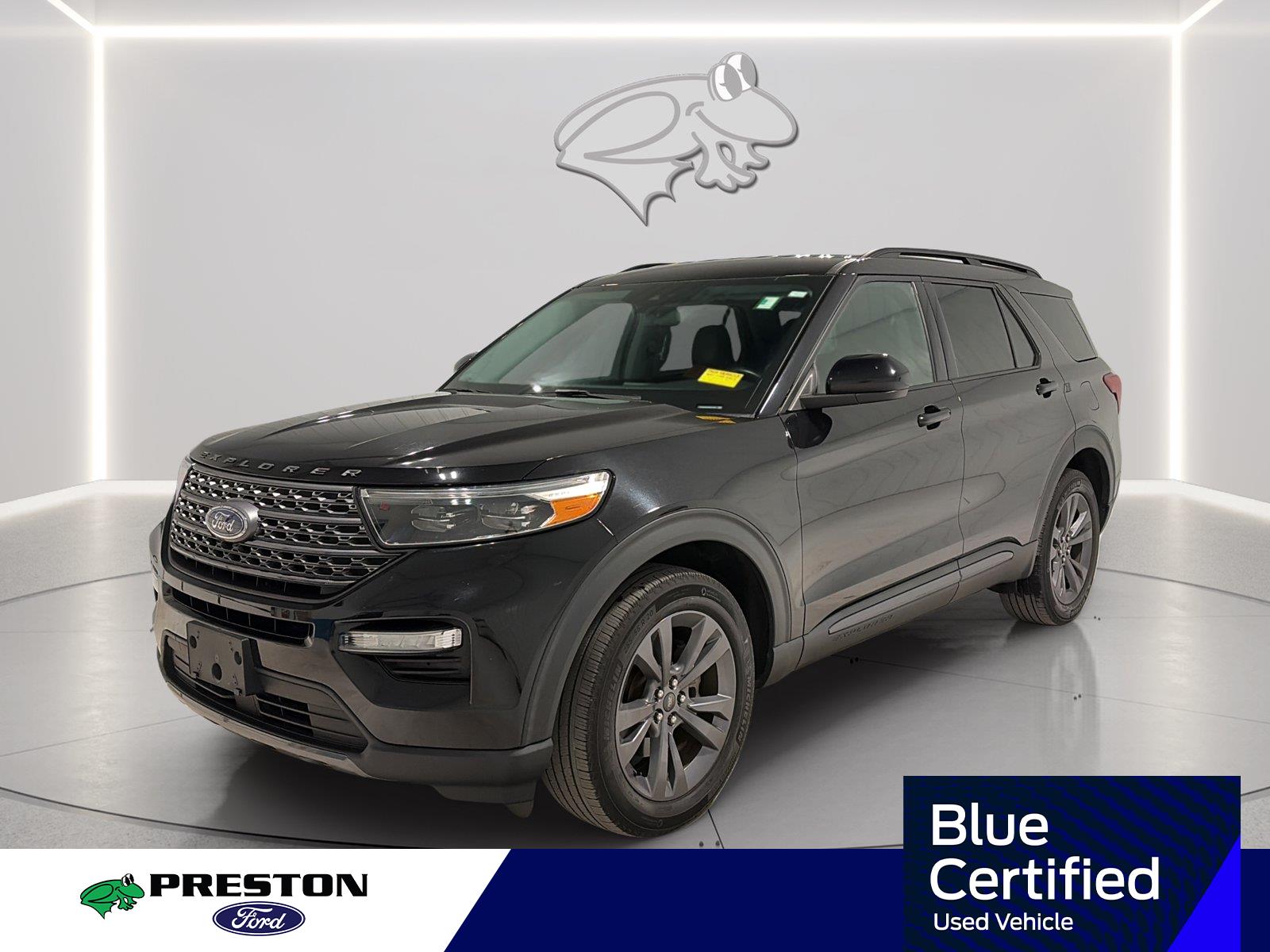 Agate Black 2022 Ford Explorer SUV / Crossover All-Wheel Drive Automatic