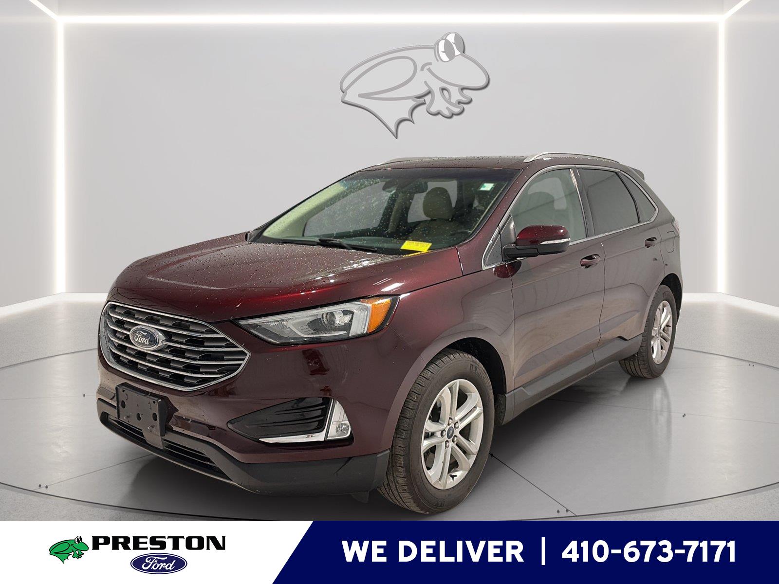 Red (Burgundy Velvet Metallic Tinted Clearcoat) 2019 Ford Edge SUV / Crossover All-Wheel Drive 8-Speed Automatic