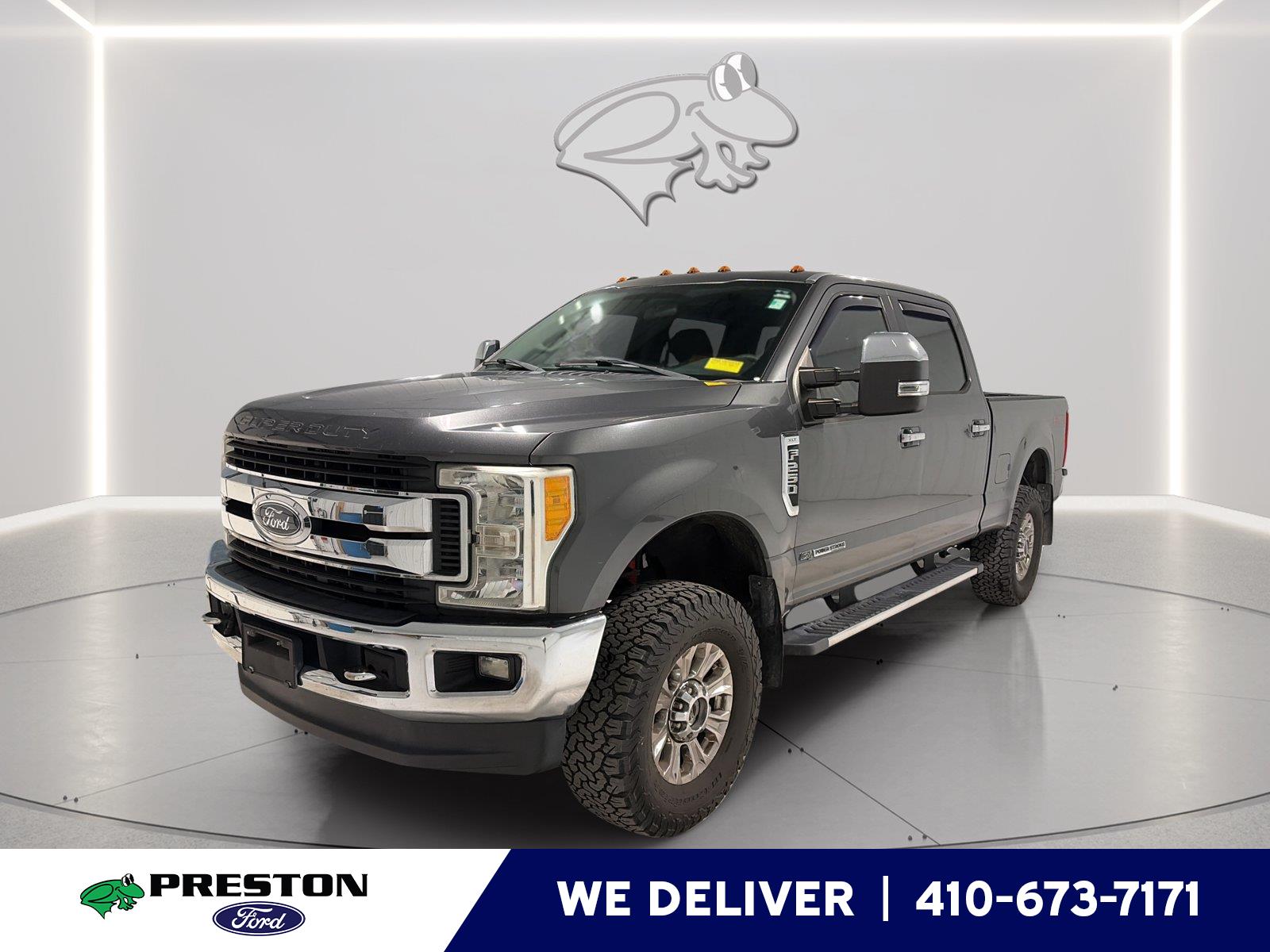 Gray (Magnetic) 2017 Ford F-250 Super Duty Pickup Truck Four-Wheel Drive 6-Speed Automatic