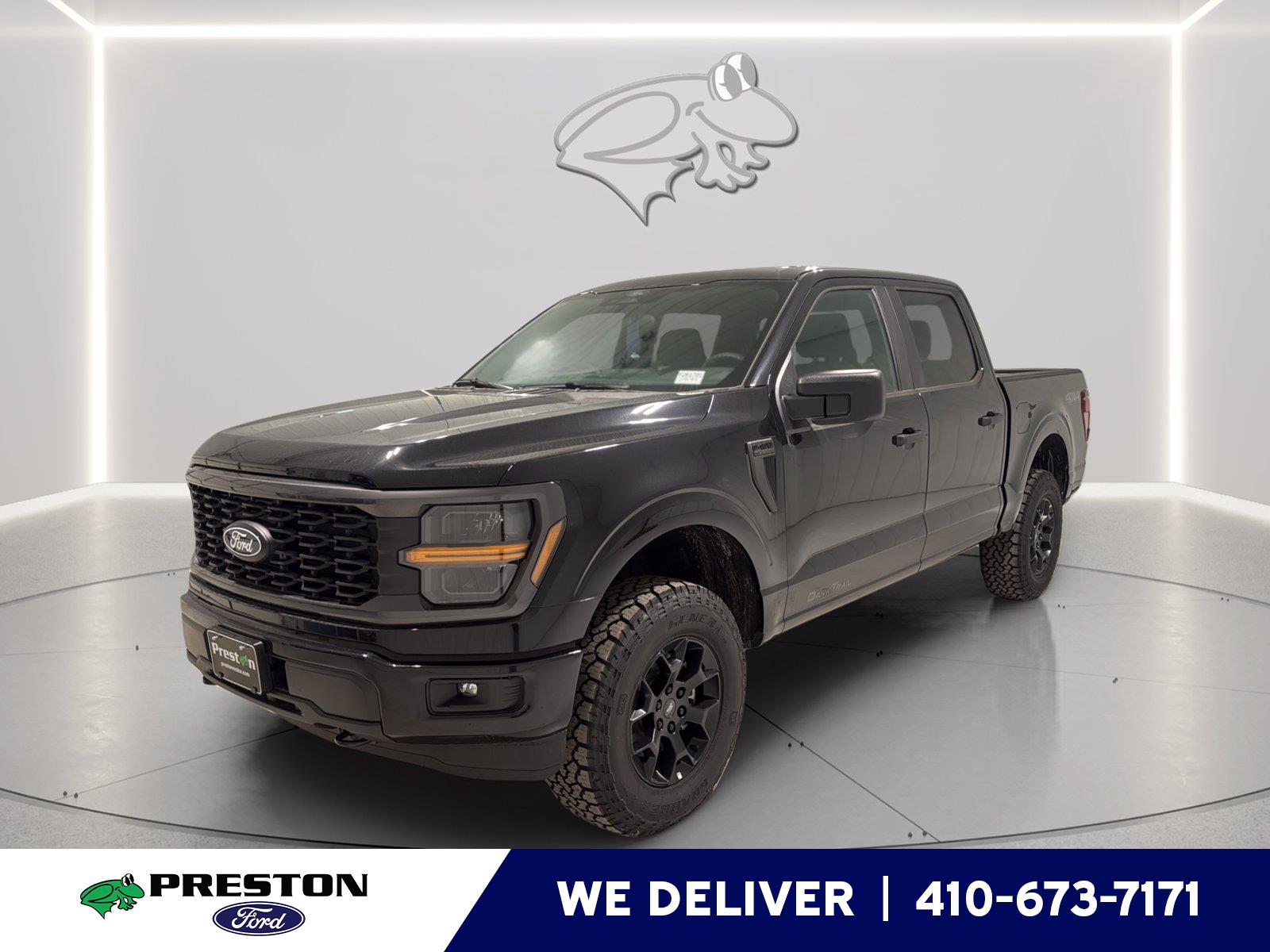 Agate Black 2026 Ford F-150 Pickup Truck Four-Wheel Drive Automatic