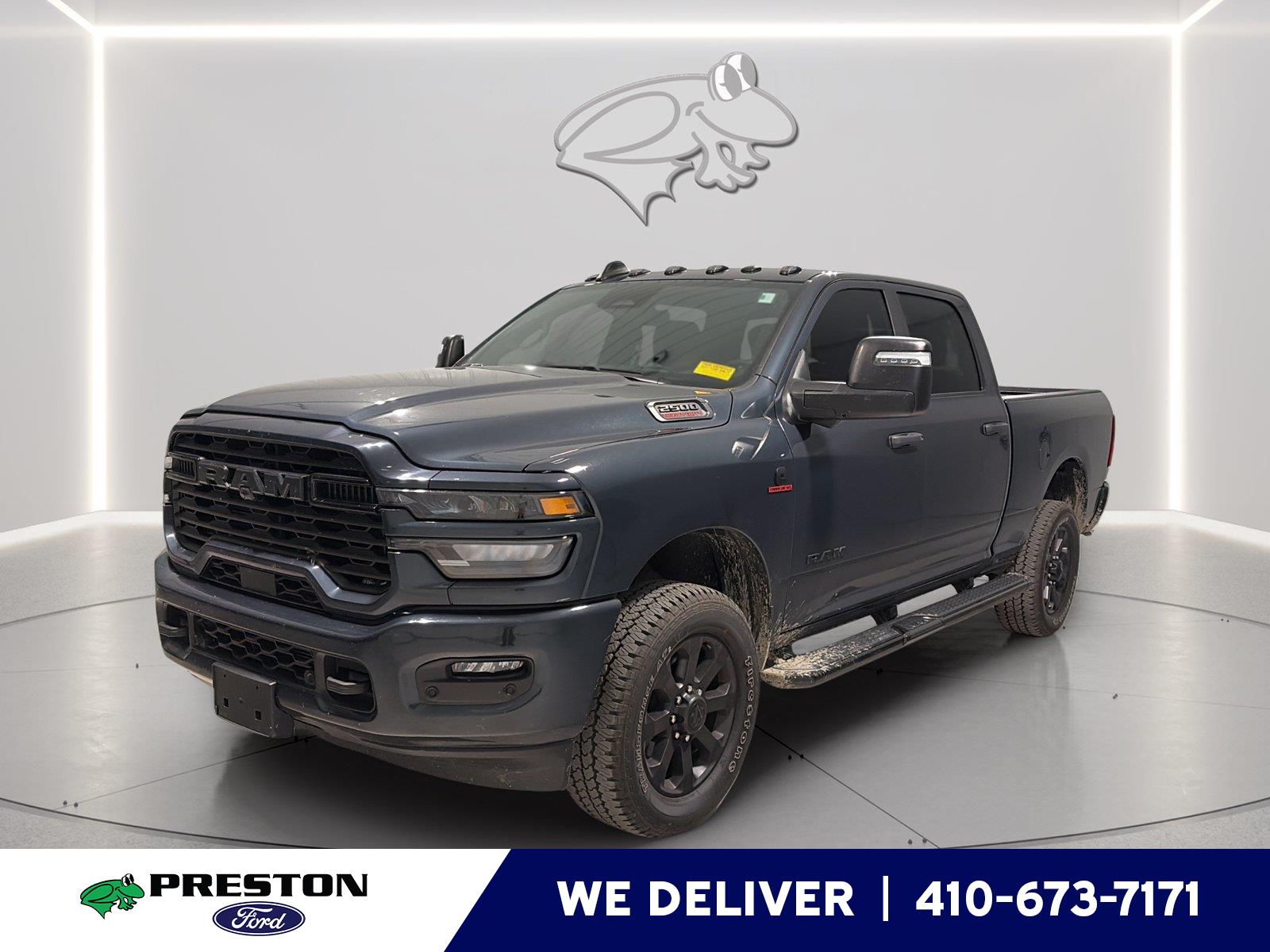 Forged Blue Metallic 2025 RAM 2500 Pickup Truck Four-Wheel Drive 8-Speed Automatic