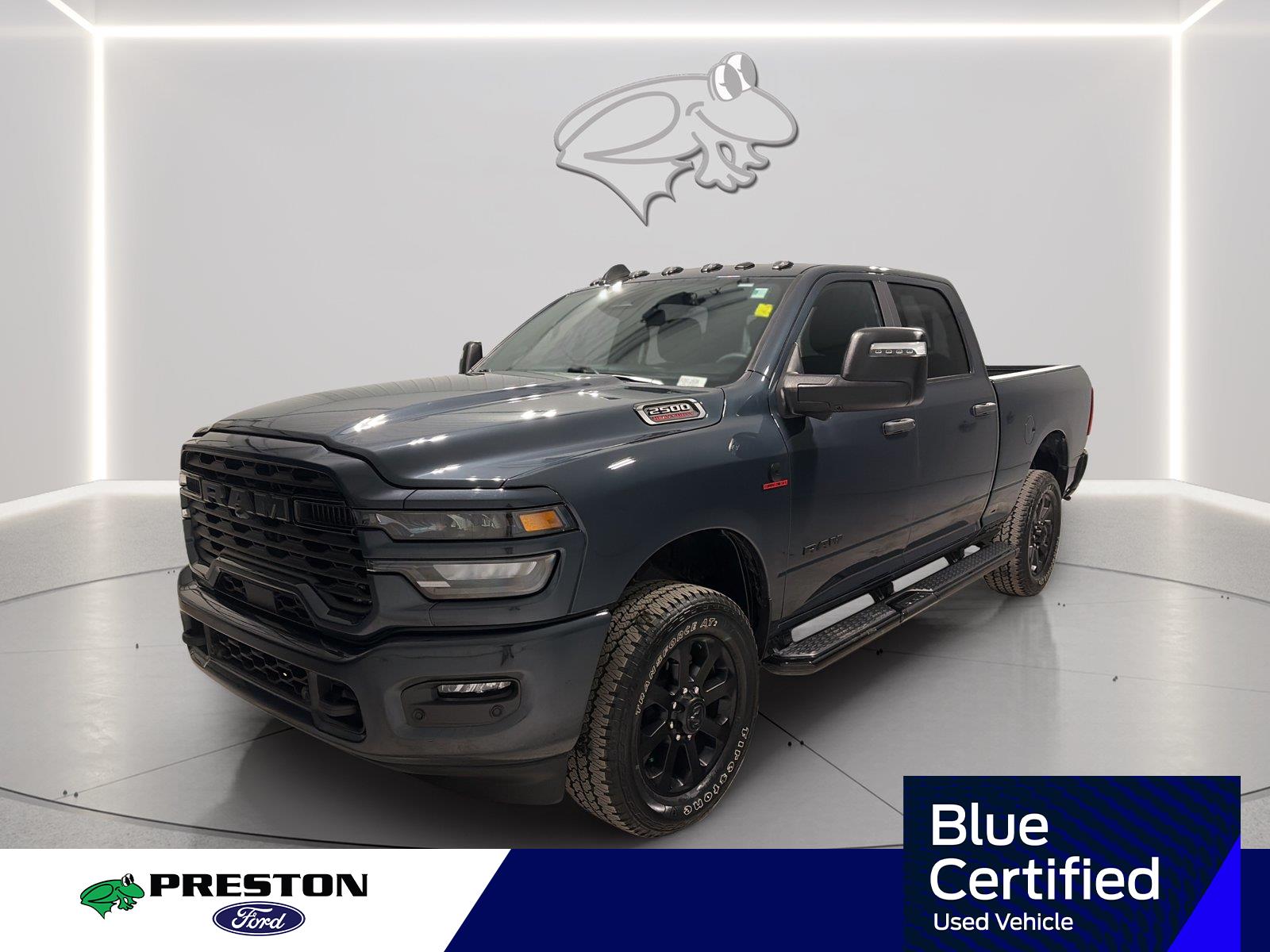 Forged Blue Metallic 2025 RAM 2500 Pickup Truck Four-Wheel Drive 8-Speed Automatic