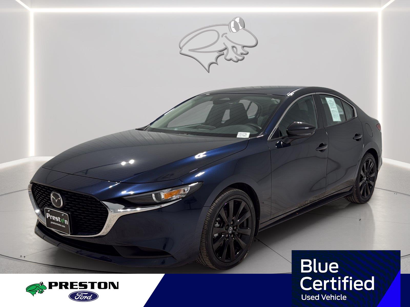 Deep Crystal Blue Mica 2025 Mazda MAZDA3 Sedan Front-Wheel Drive Automatic