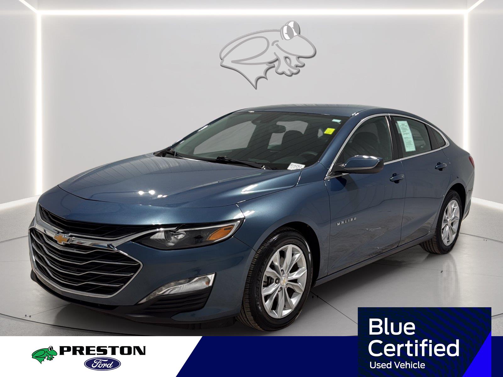 Lakeshore Blue Metallic 2024 Chevrolet Malibu Sedan Front-Wheel Drive Continuously Variable Transmission