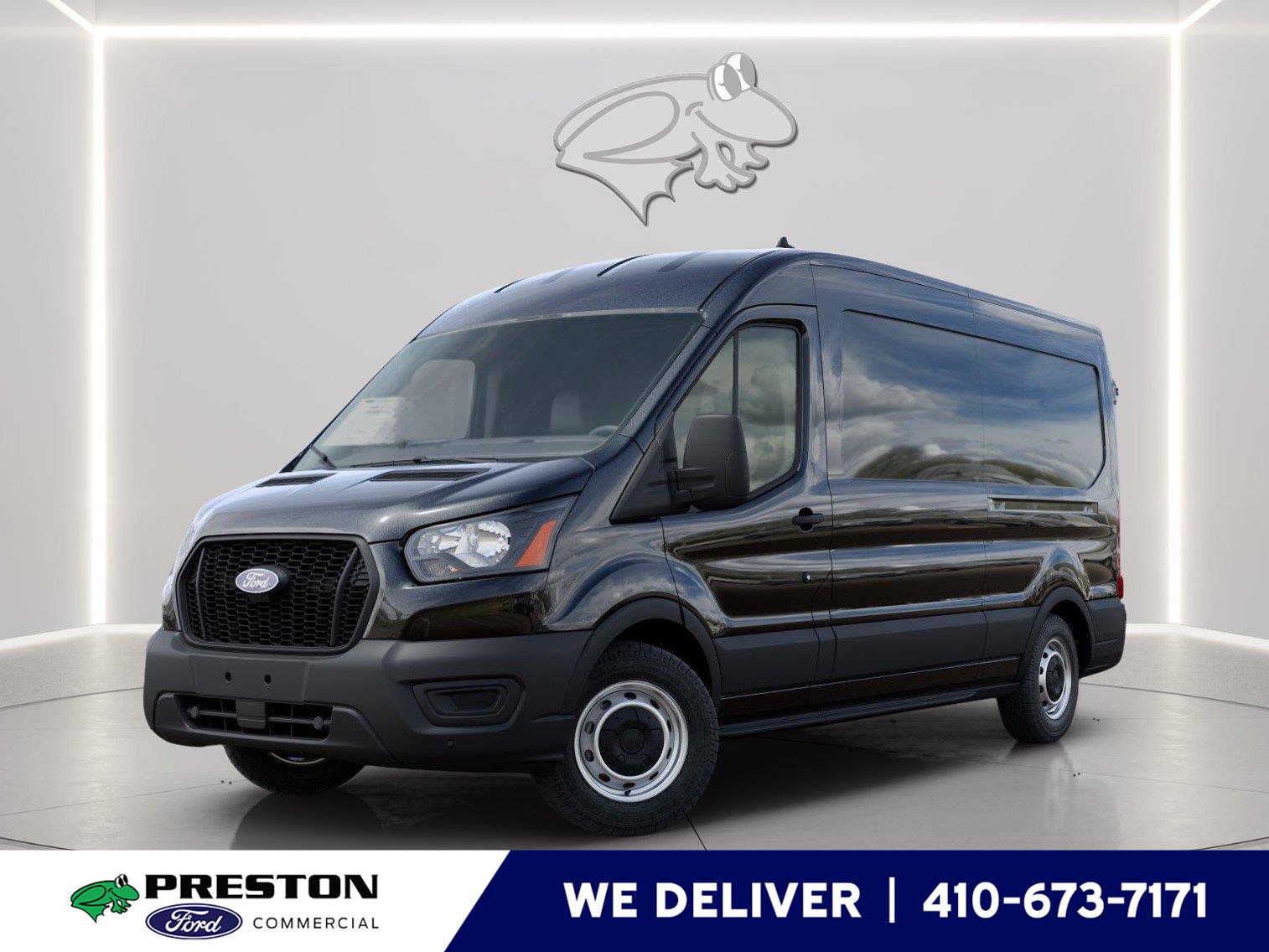 Agate Black 2027 Ford Transit Cargo Van Rear-Wheel Drive 