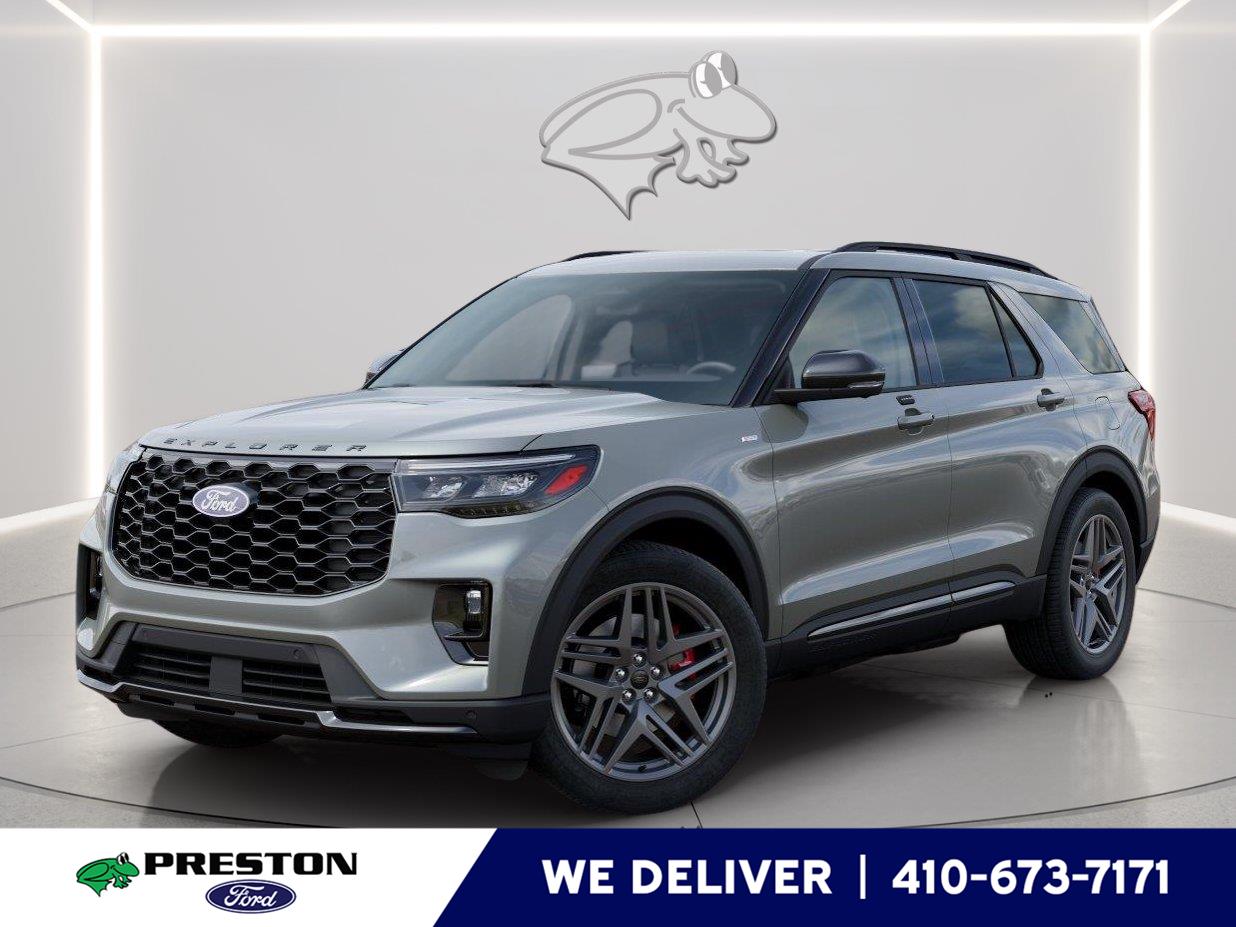 Avalanche Gray 2027 Ford Explorer SUV / Crossover All-Wheel Drive Automatic