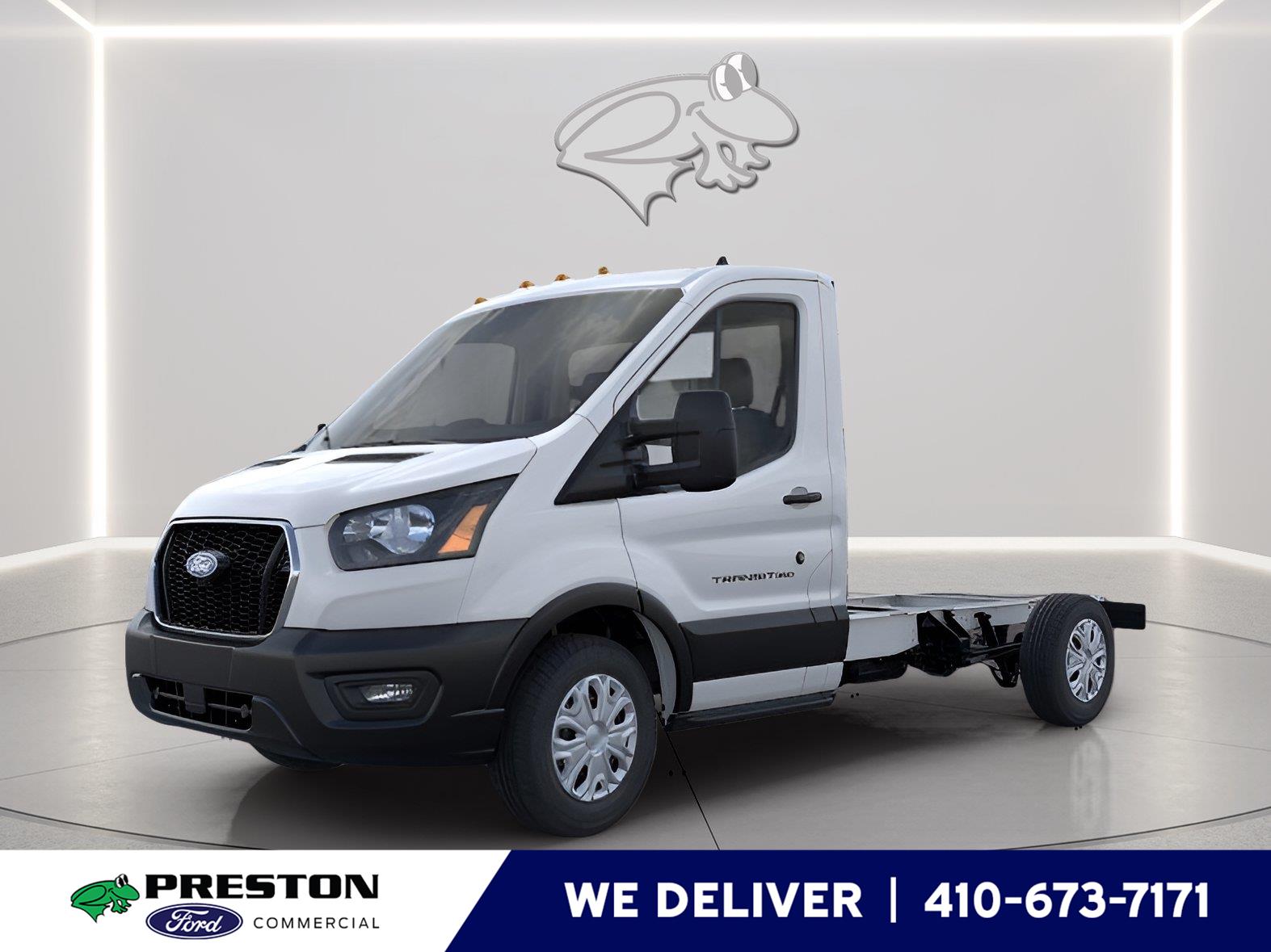 Oxford White 2026 Ford Transit Chassis Van Rear-Wheel Drive 