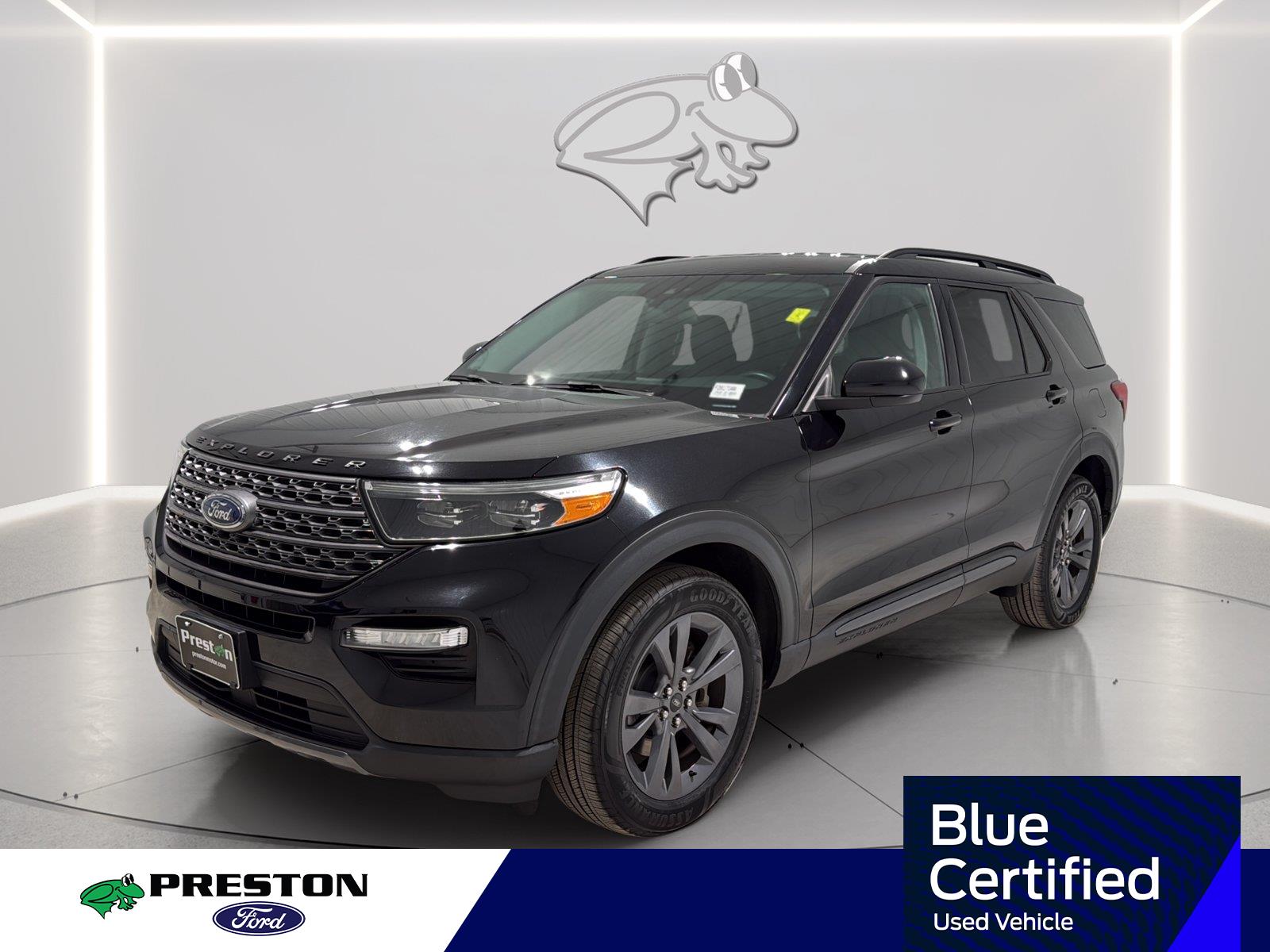 Agate Black 2022 Ford Explorer SUV / Crossover All-Wheel Drive Automatic