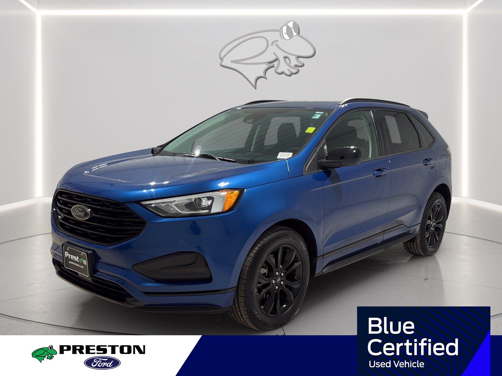 Atlas Blue 2024 Ford Edge SUV / Crossover All-Wheel Drive 8-Speed Automatic