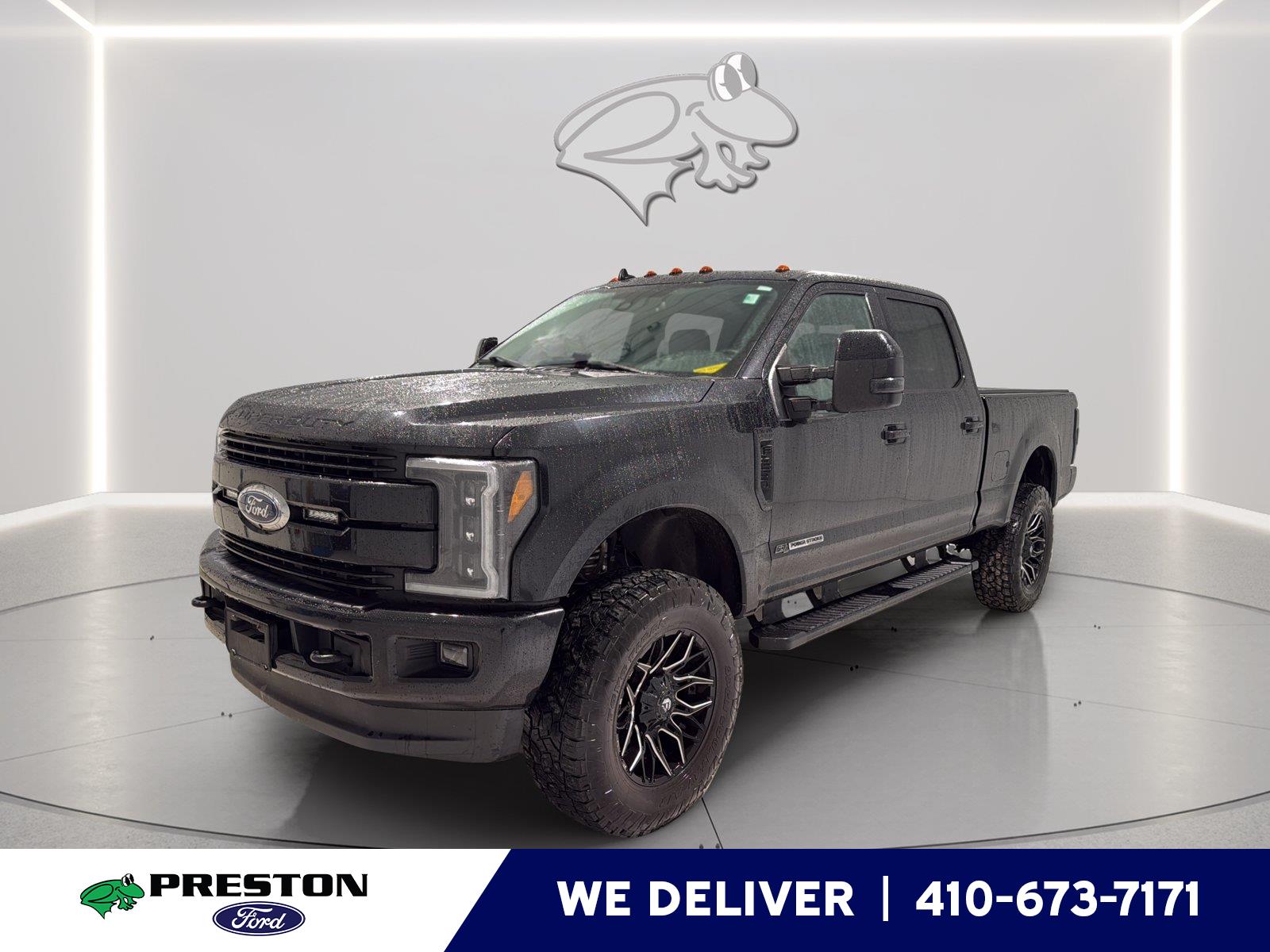 Agate Black 2019 Ford F-250 Super Duty Pickup Truck Four-Wheel Drive 6-Speed Automatic