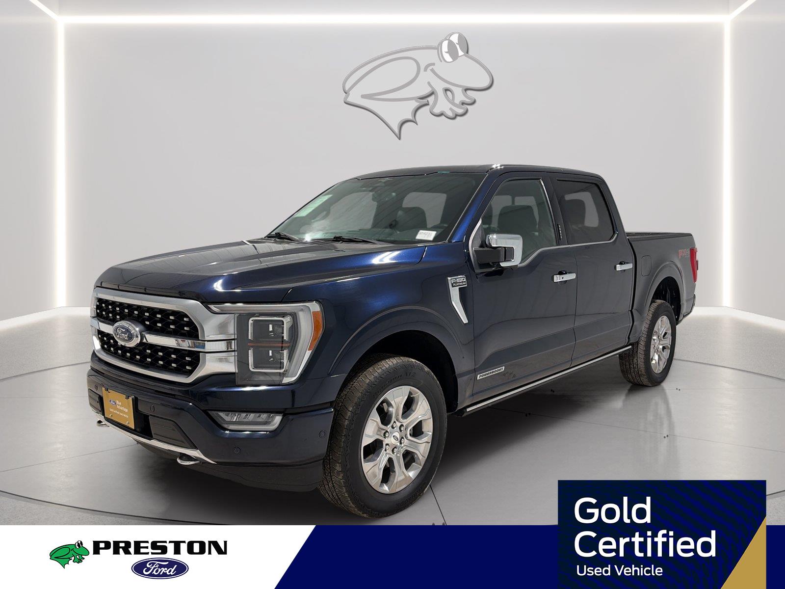 Antimatter Blue 2023 Ford F-150 Pickup Truck Four-Wheel Drive Automatic