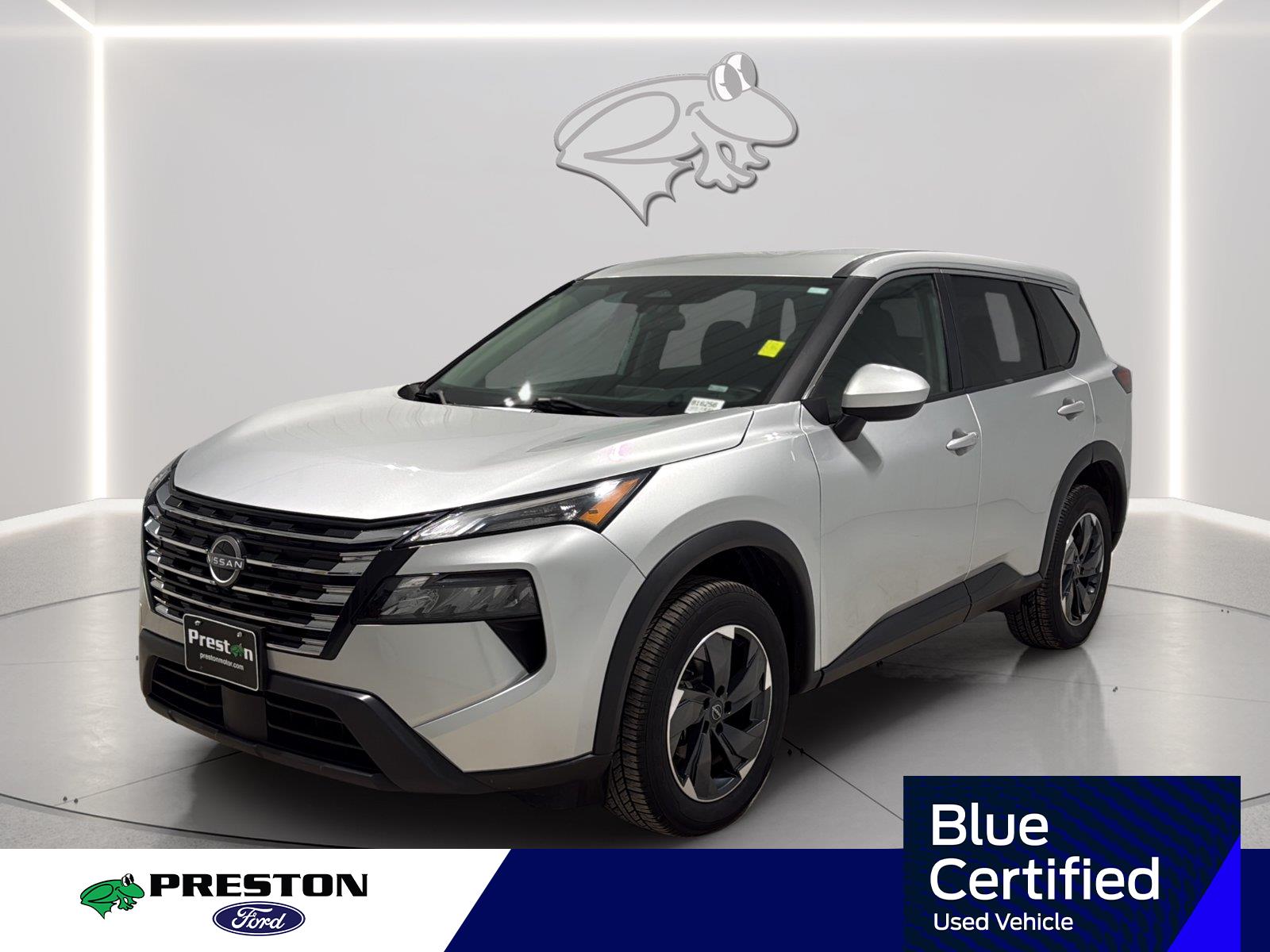 Brilliant Silver Metallic 2024 Nissan Rogue SUV / Crossover All-Wheel Drive Continuously Variable Transmission