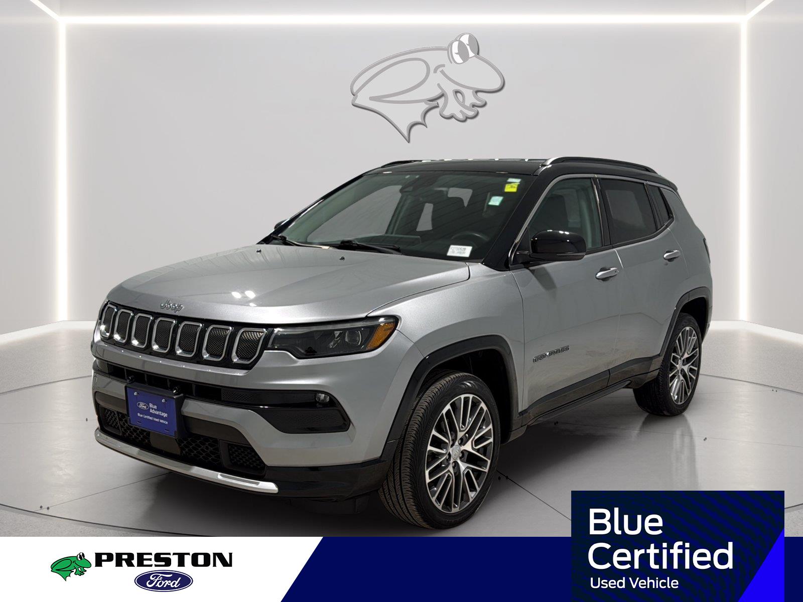 Billet Silver Metallic Clearcoat 2022 Jeep Compass SUV / Crossover Four-Wheel Drive 9-Speed Automatic
