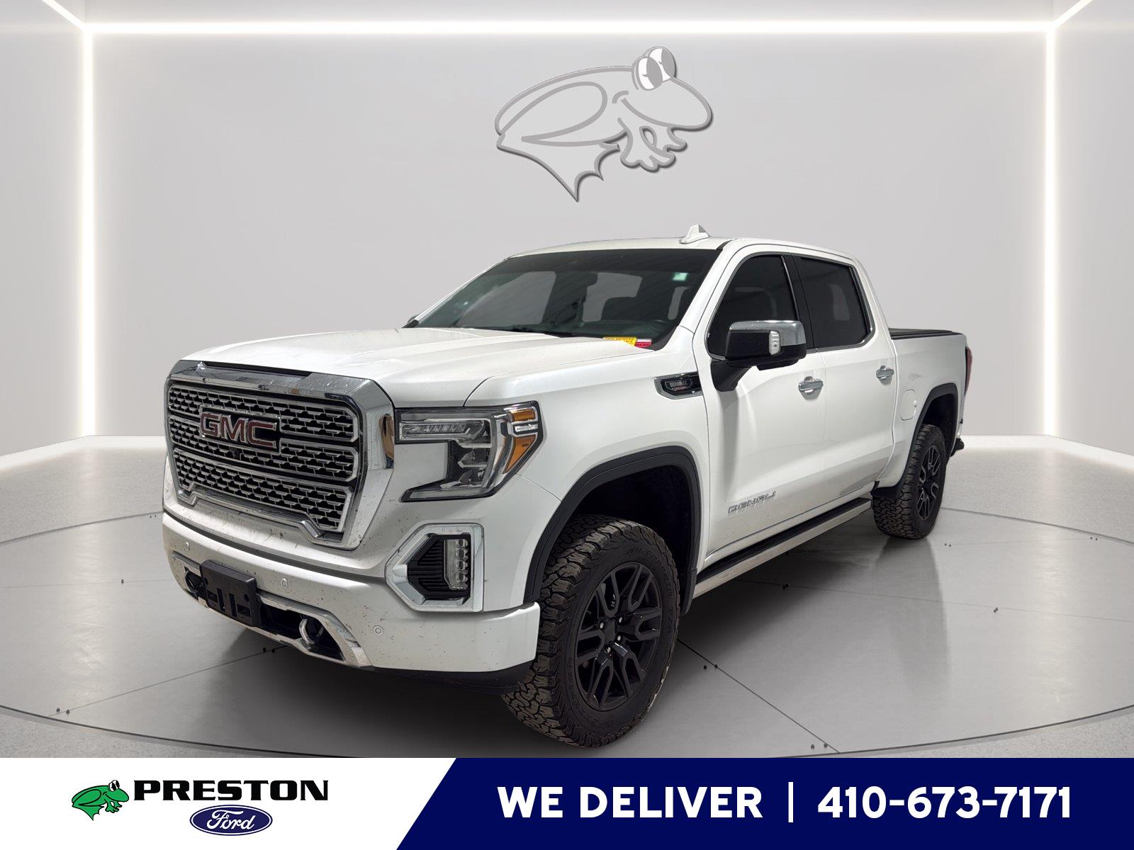 White 2021 GMC Sierra 1500 Pickup Truck Four-Wheel Drive