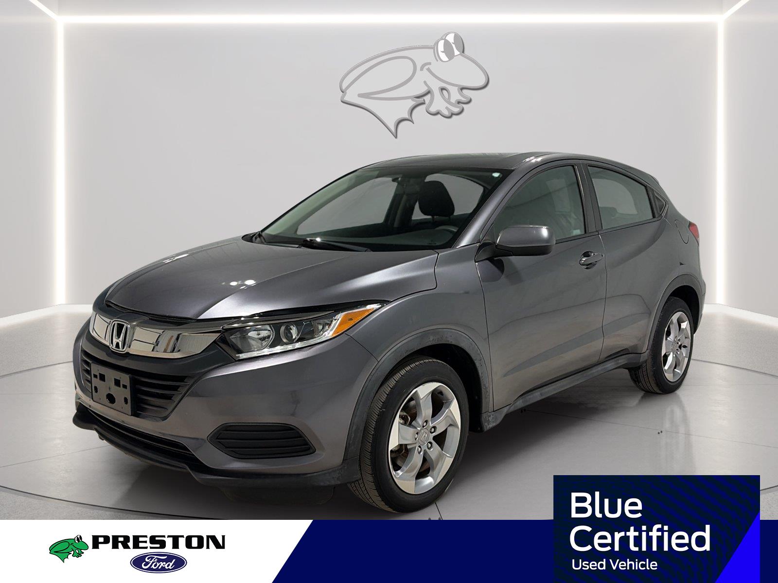 Gray (Modern Steel Metallic) 2022 Honda HR-V SUV / Crossover All-Wheel Drive Continuously Variable Transmission