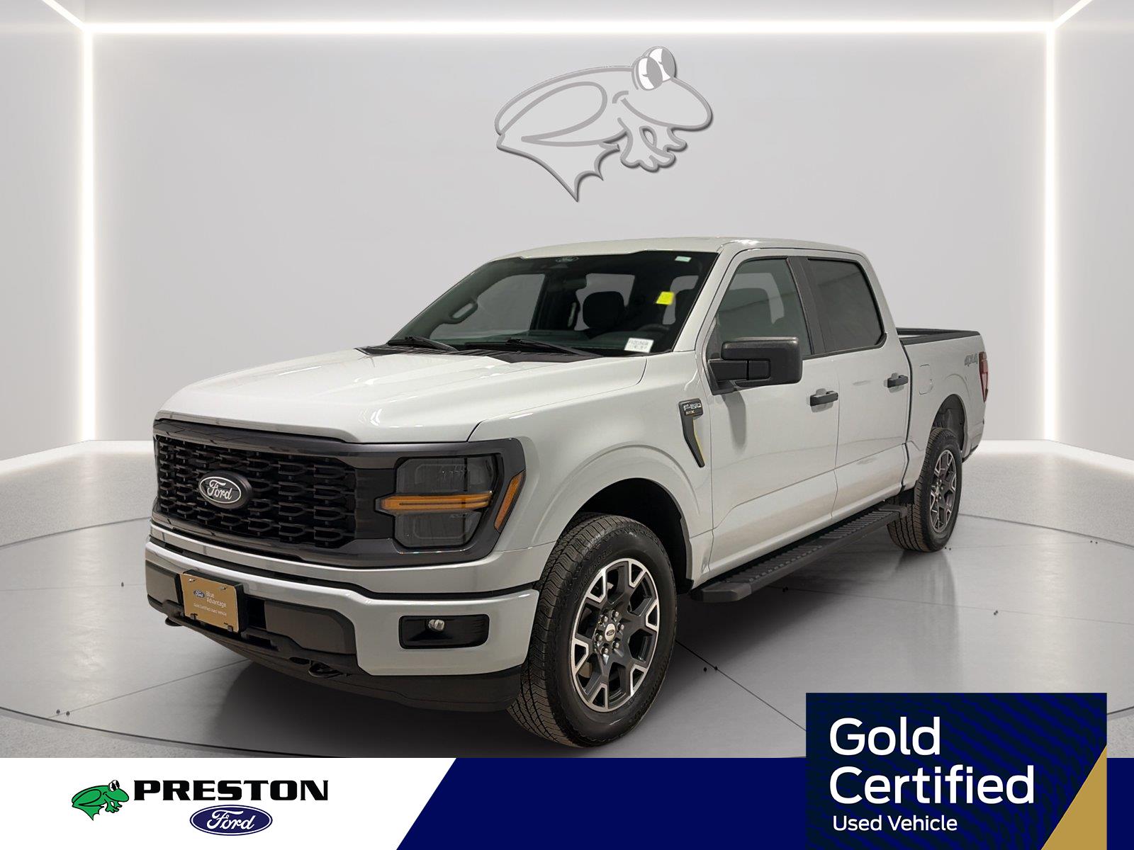 Avalanche Gray 2024 Ford F-150 Pickup Truck Four-Wheel Drive Automatic