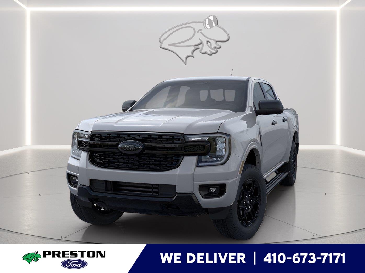 Avalanche Gray 2026 Ford Ranger Pickup Truck Four-Wheel Drive Automatic